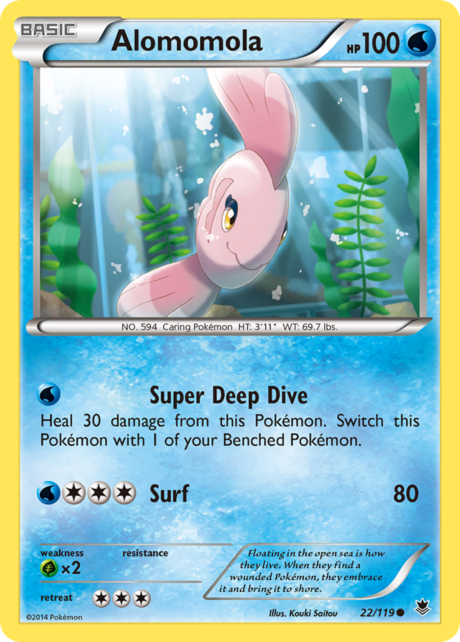 Alomomola — XY - Phantom Forces — Pokemon