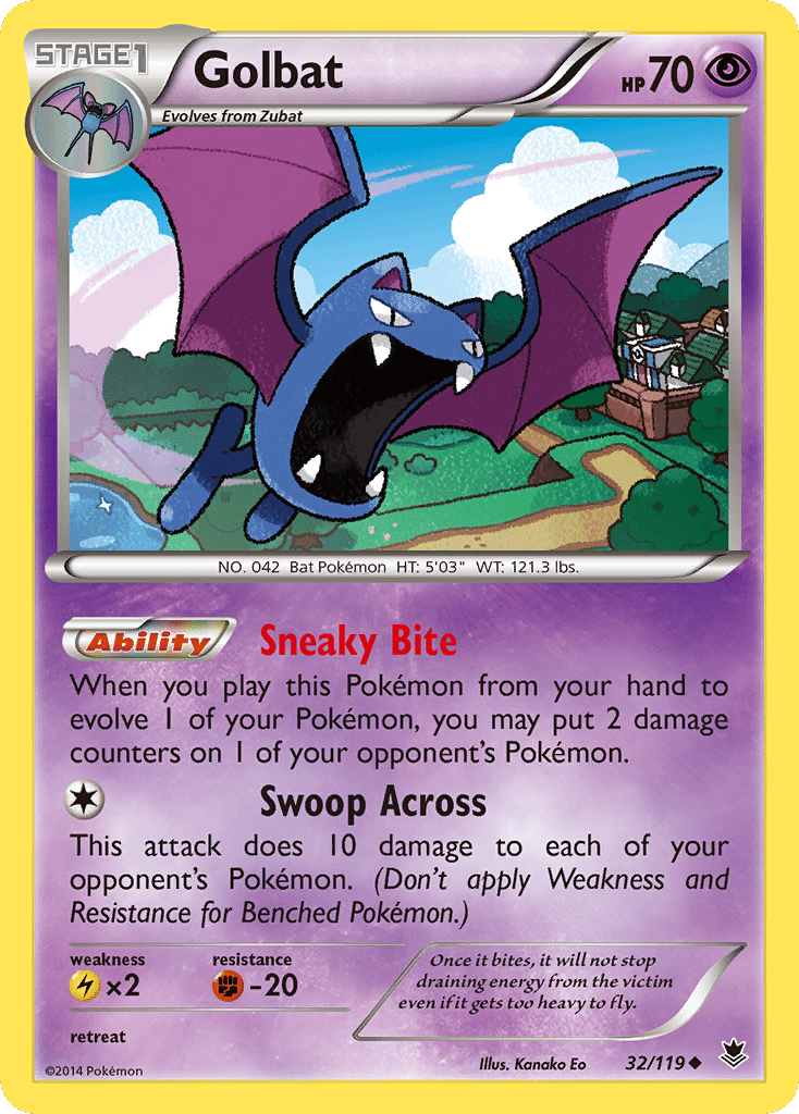 Golbat — XY - Phantom Forces — Pokemon