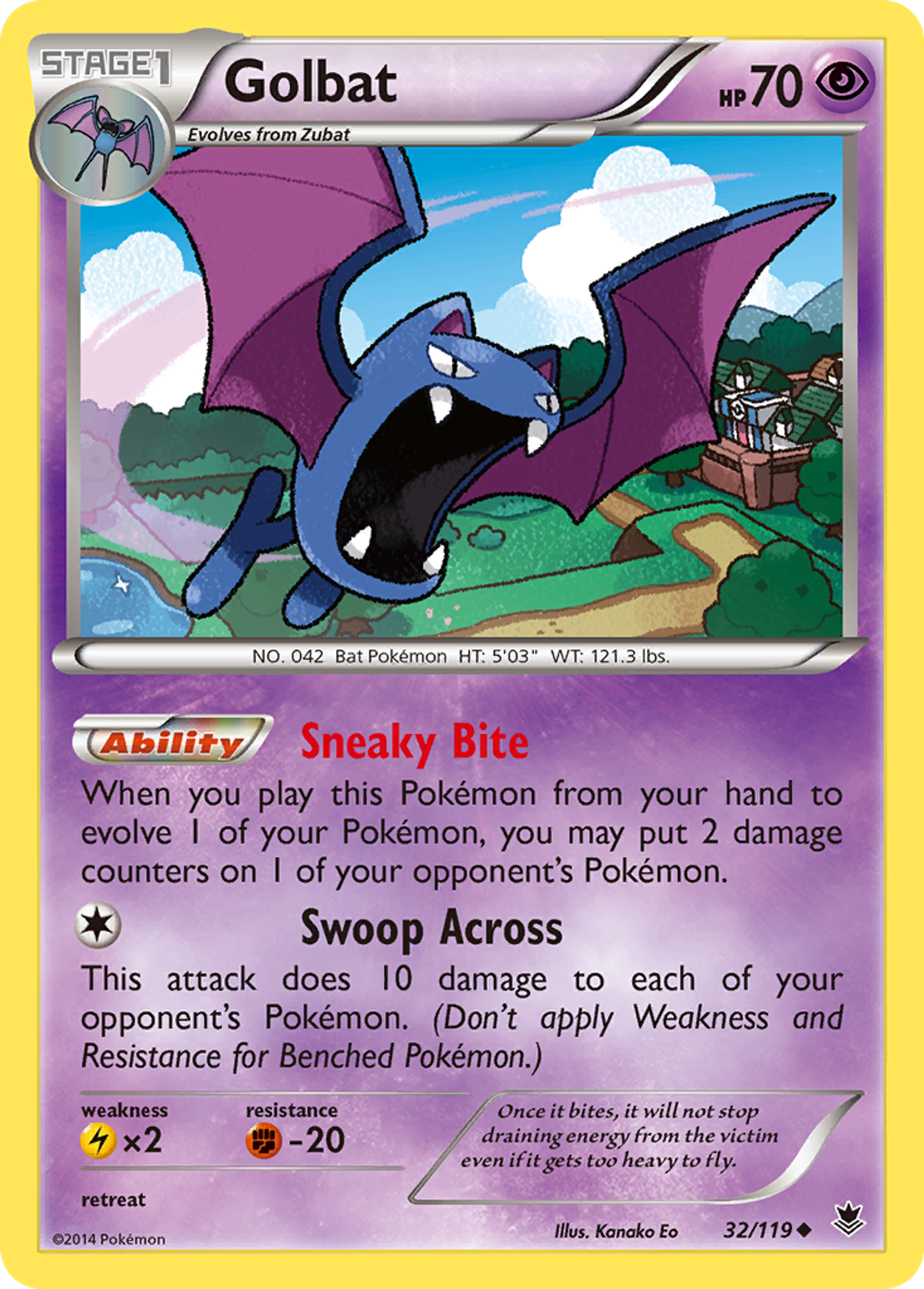 Golbat — XY - Phantom Forces — Pokemon