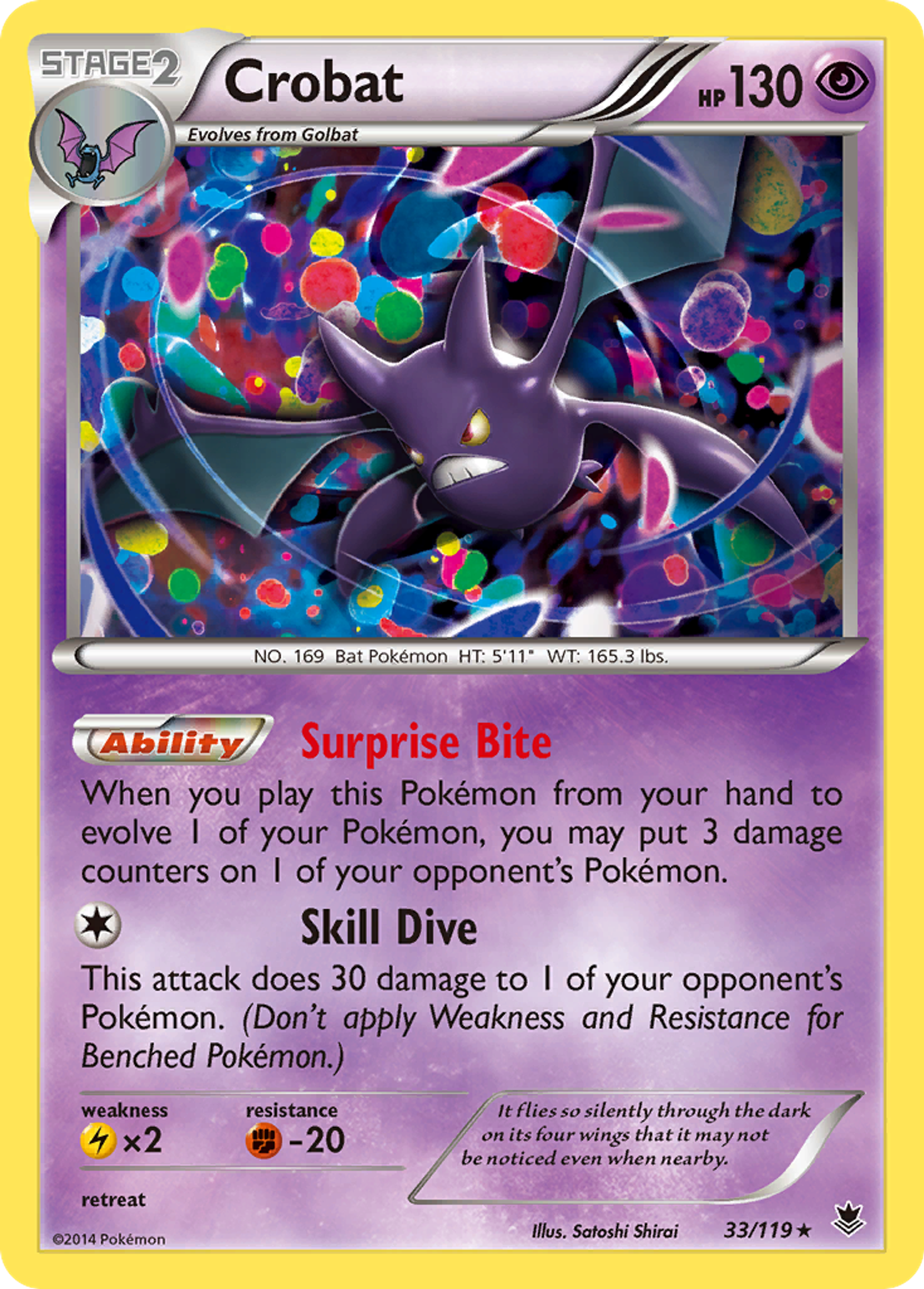 Crobat — XY - Phantom Forces — Pokemon
