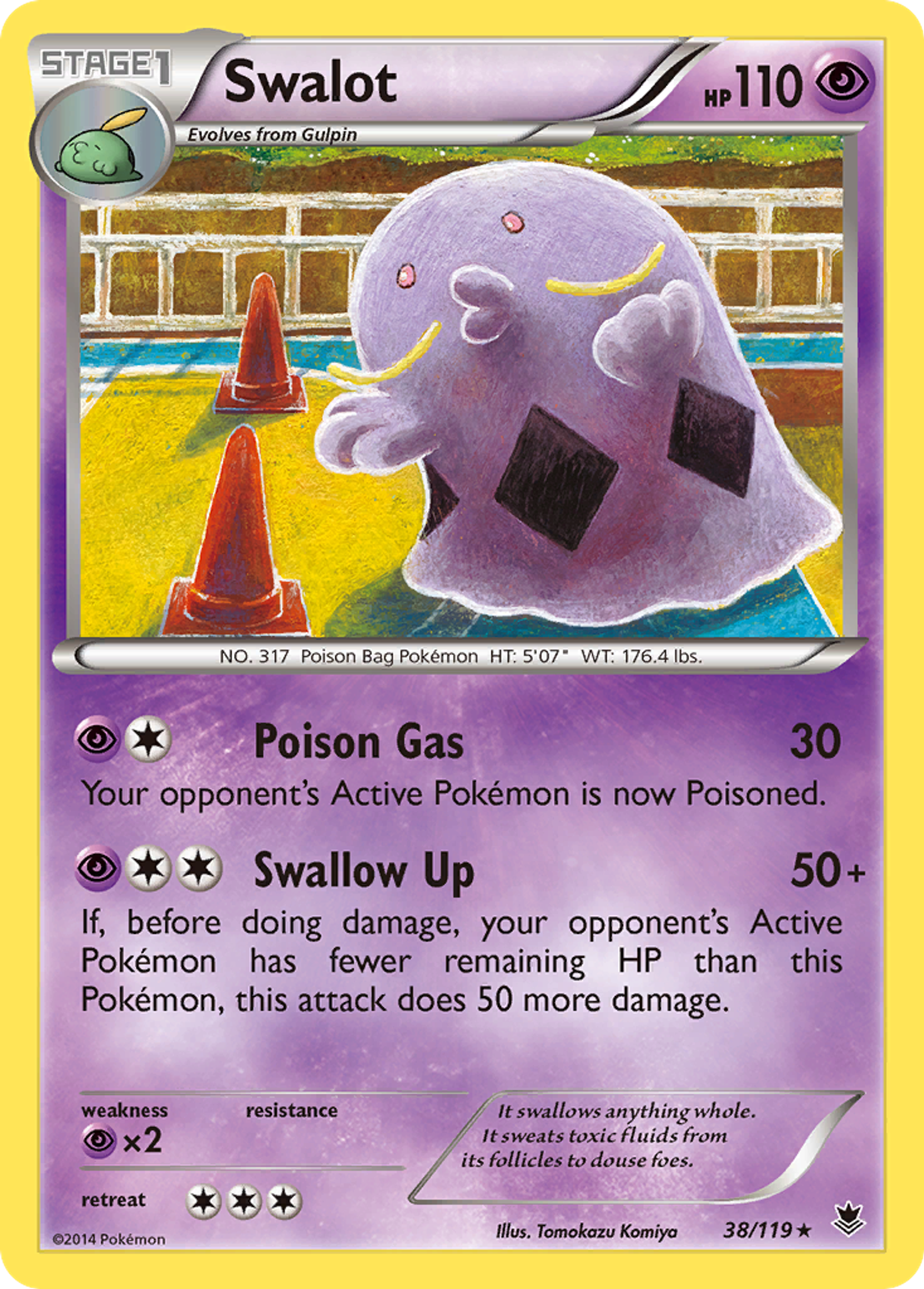 Swalot — XY - Phantom Forces — Pokemon