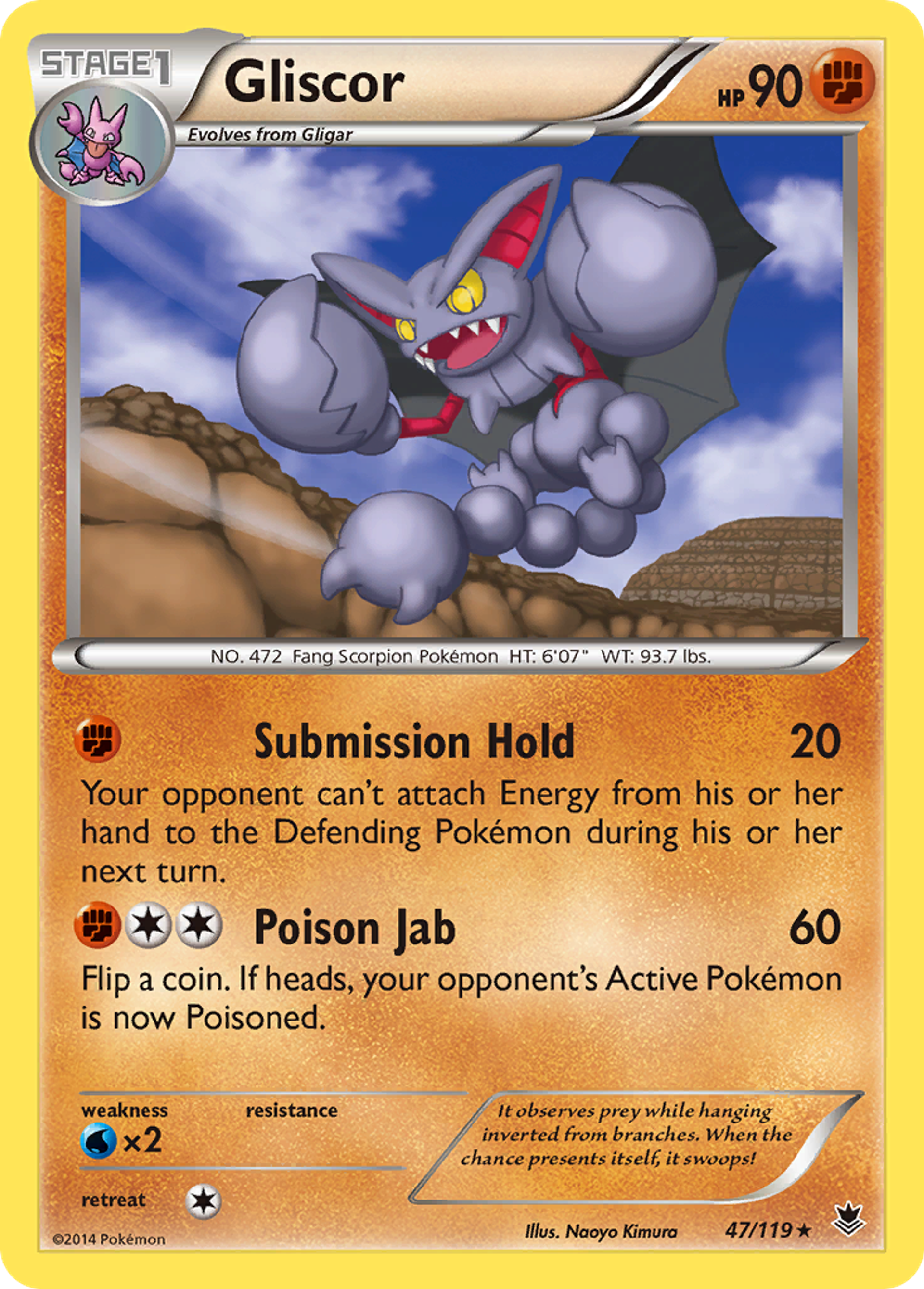 Gliscor — XY - Phantom Forces — Pokemon