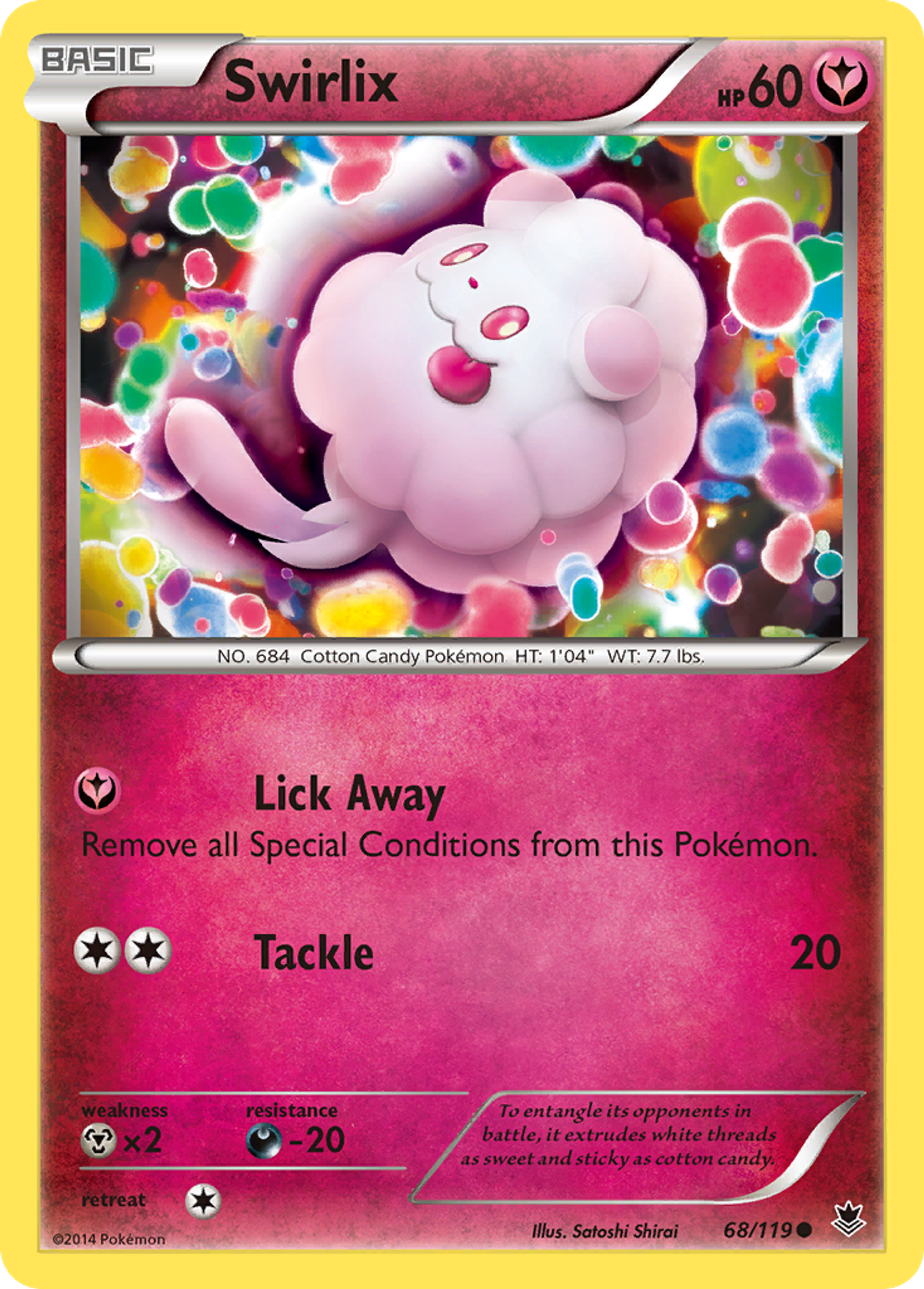 Swirlix — XY - Phantom Forces — Pokemon
