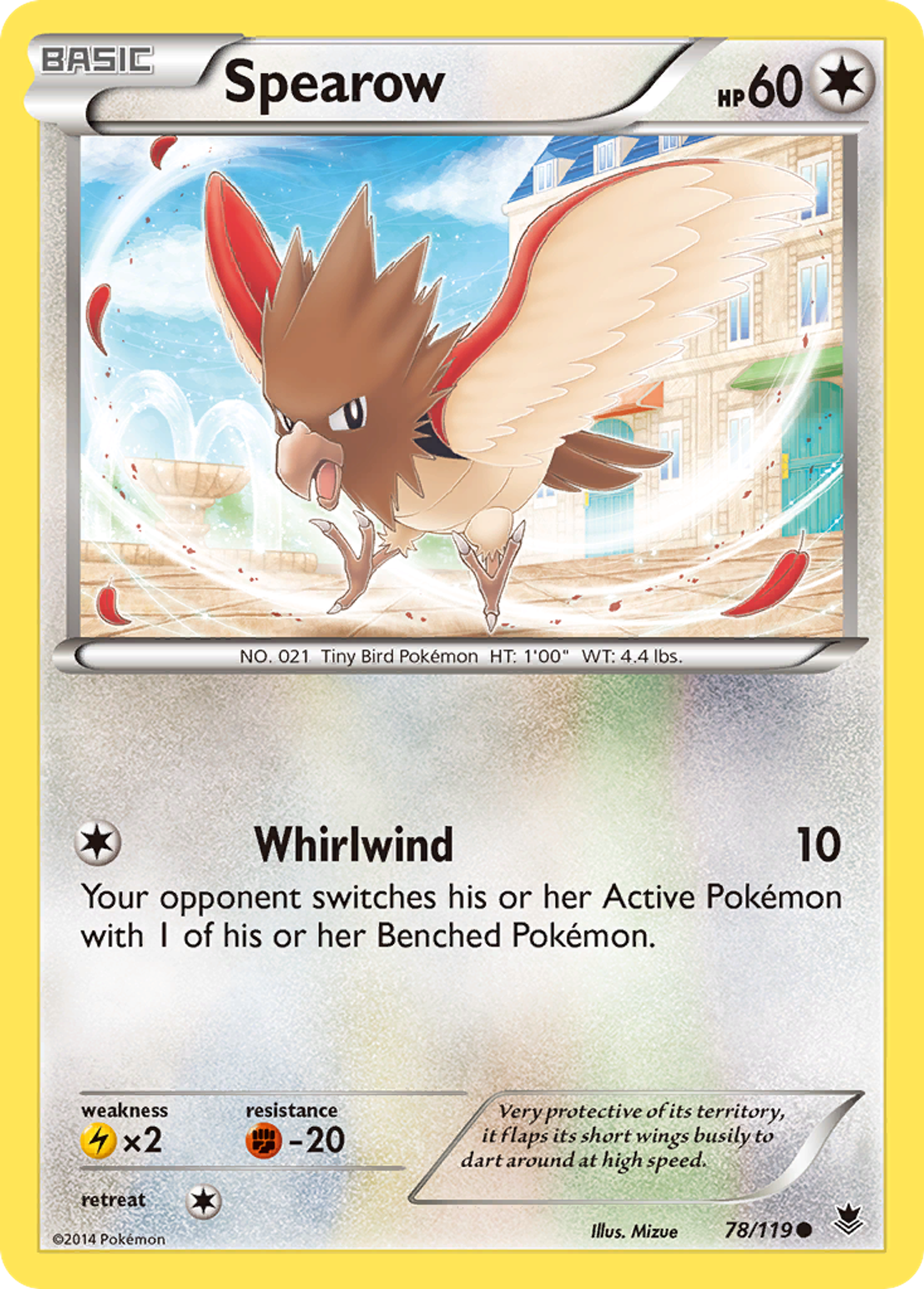 Spearow — XY - Phantom Forces — Pokemon