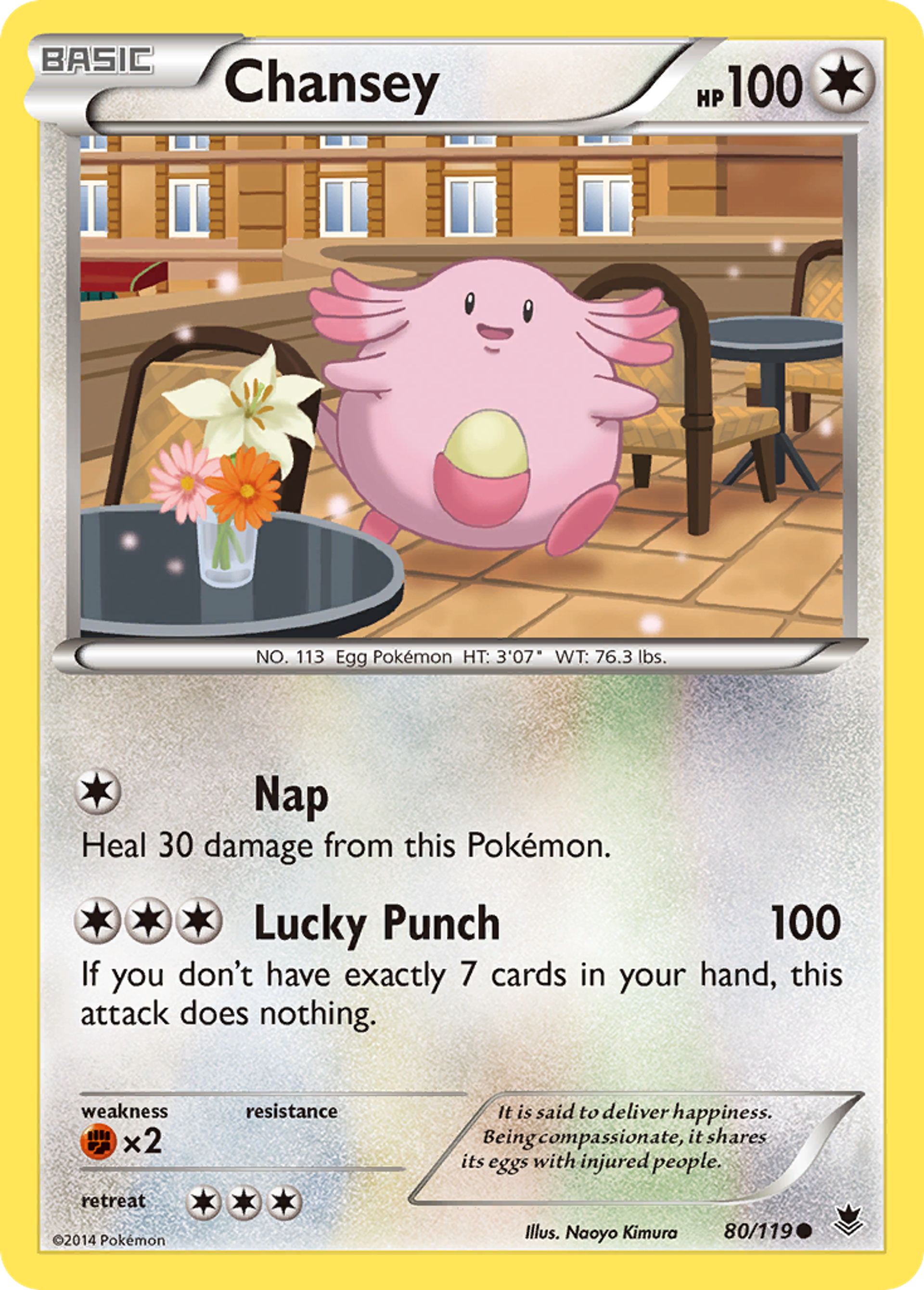 Chansey — XY - Phantom Forces — Pokemon