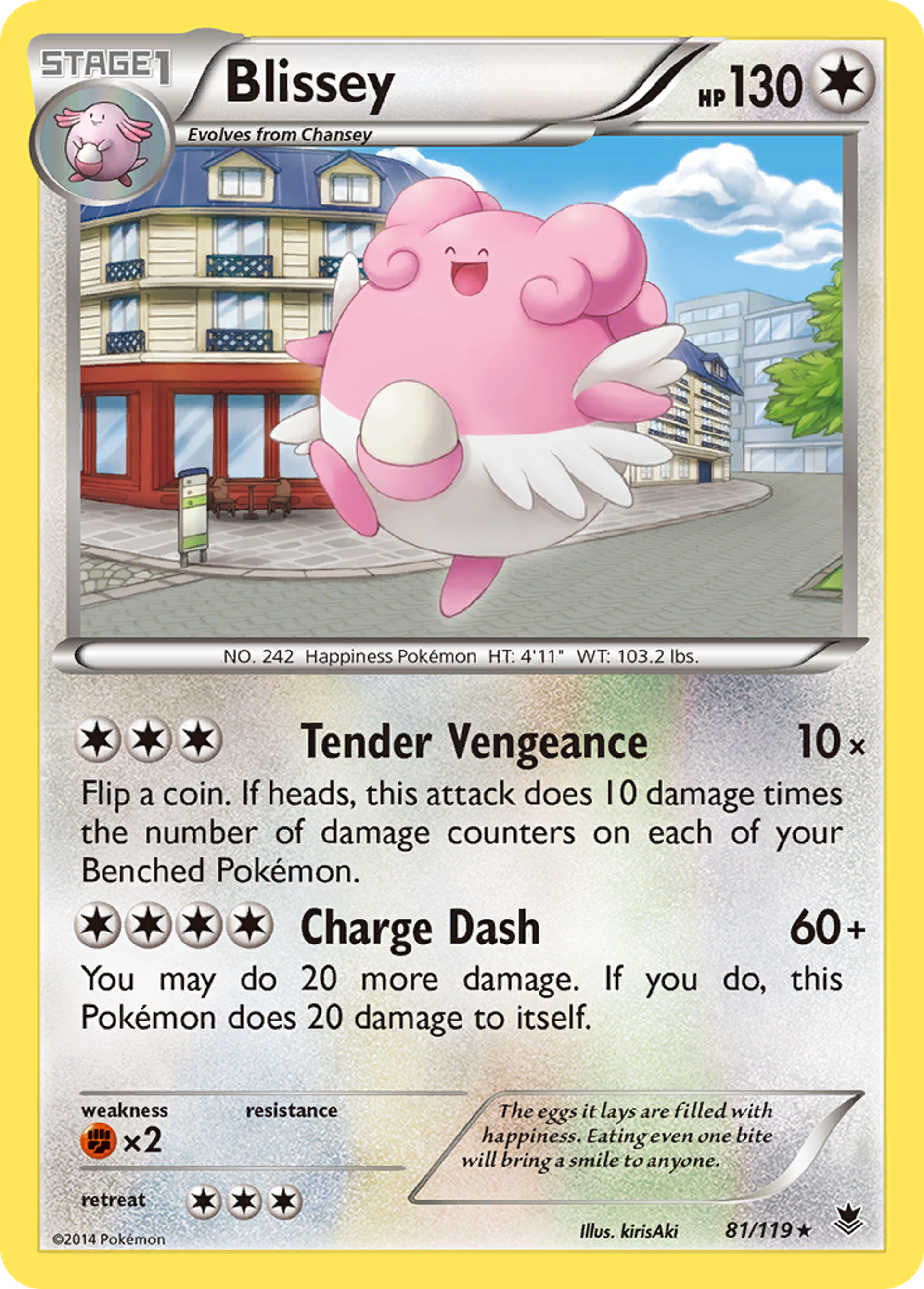 Blissey — XY - Phantom Forces — Pokemon
