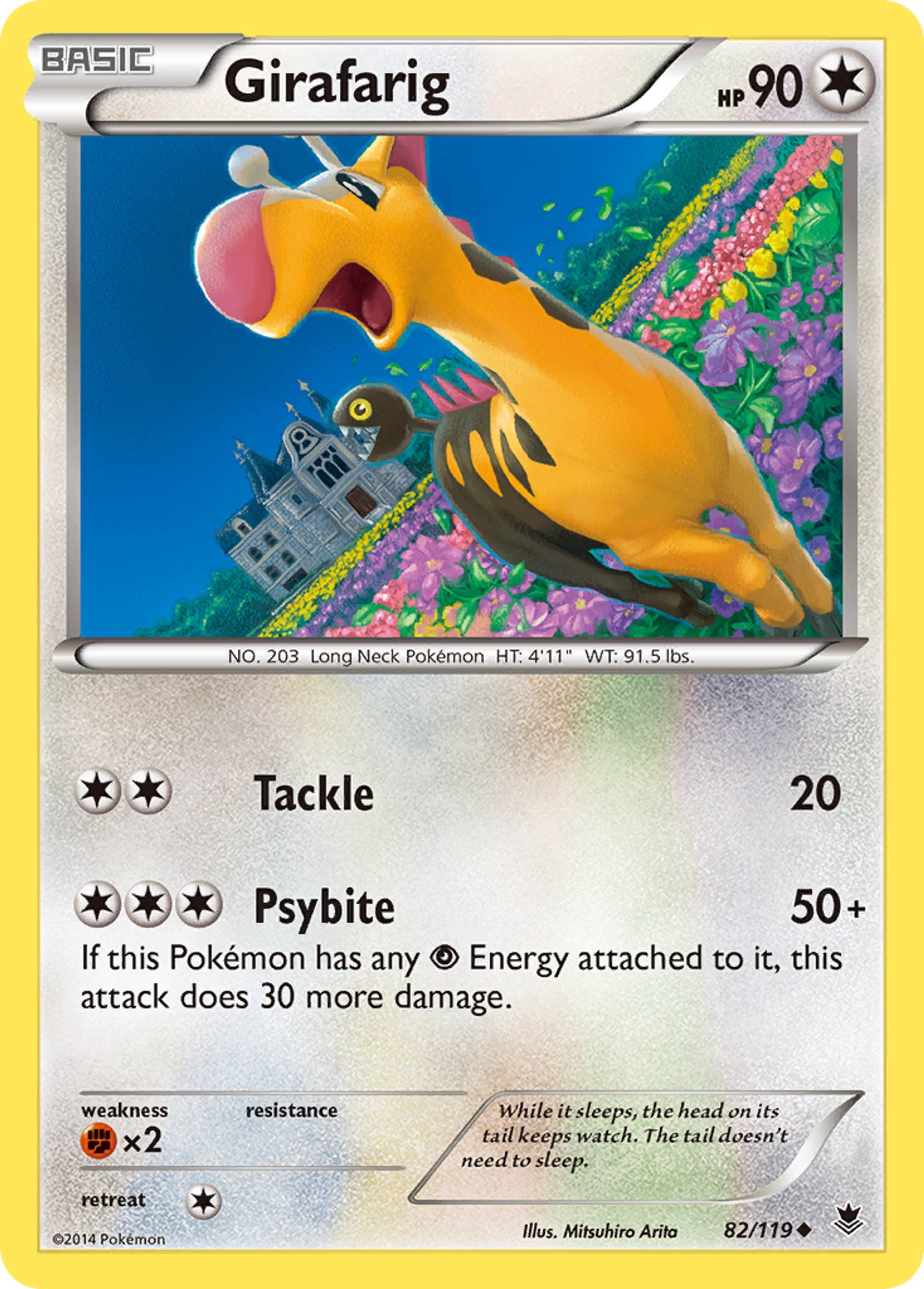 Girafarig — XY - Phantom Forces — Pokemon