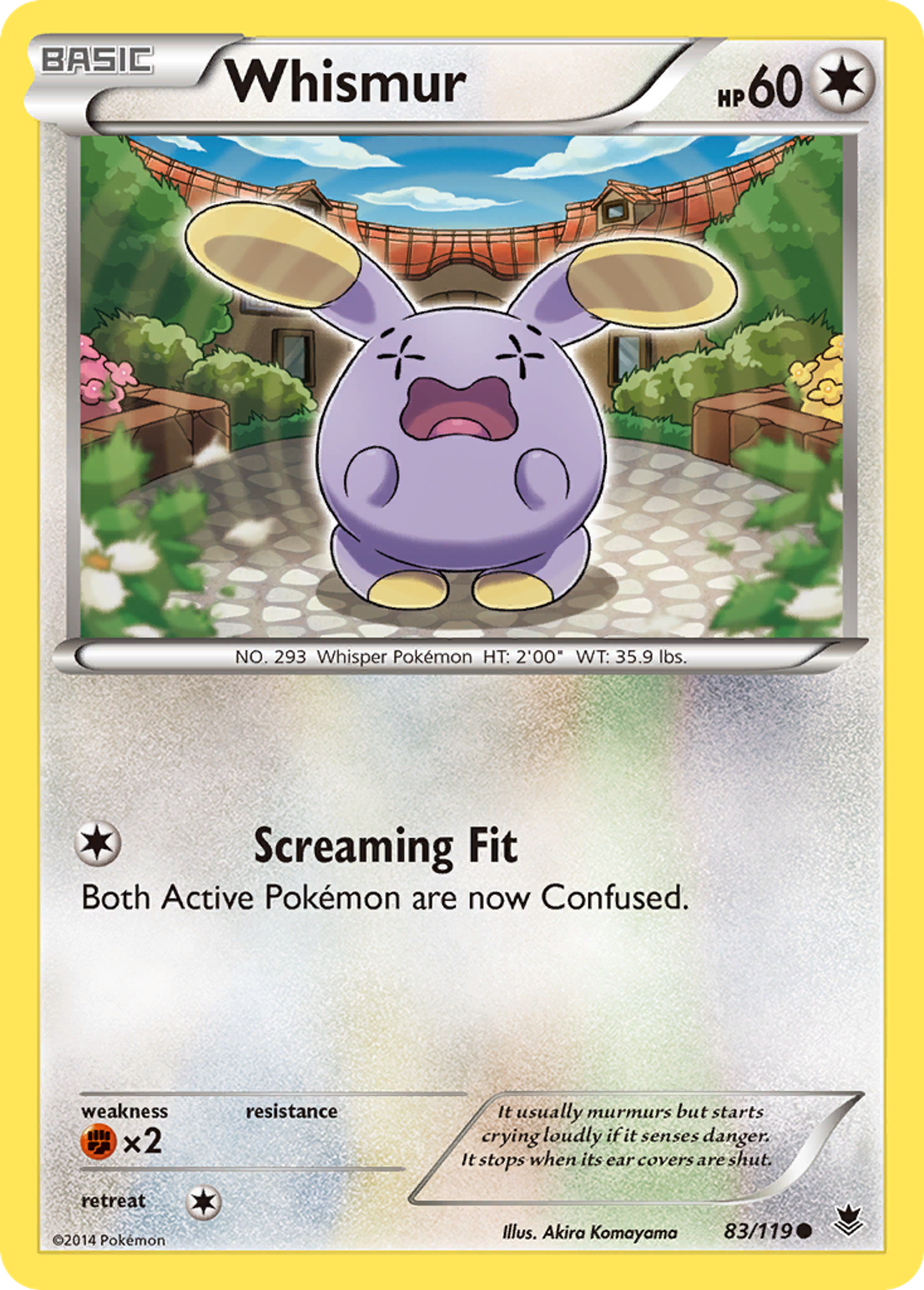 Whismur — XY - Phantom Forces — Pokemon