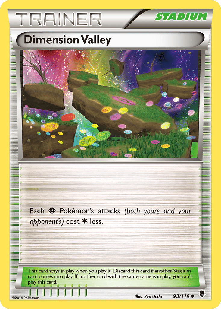 Dimension Valley — XY - Phantom Forces — Pokemon