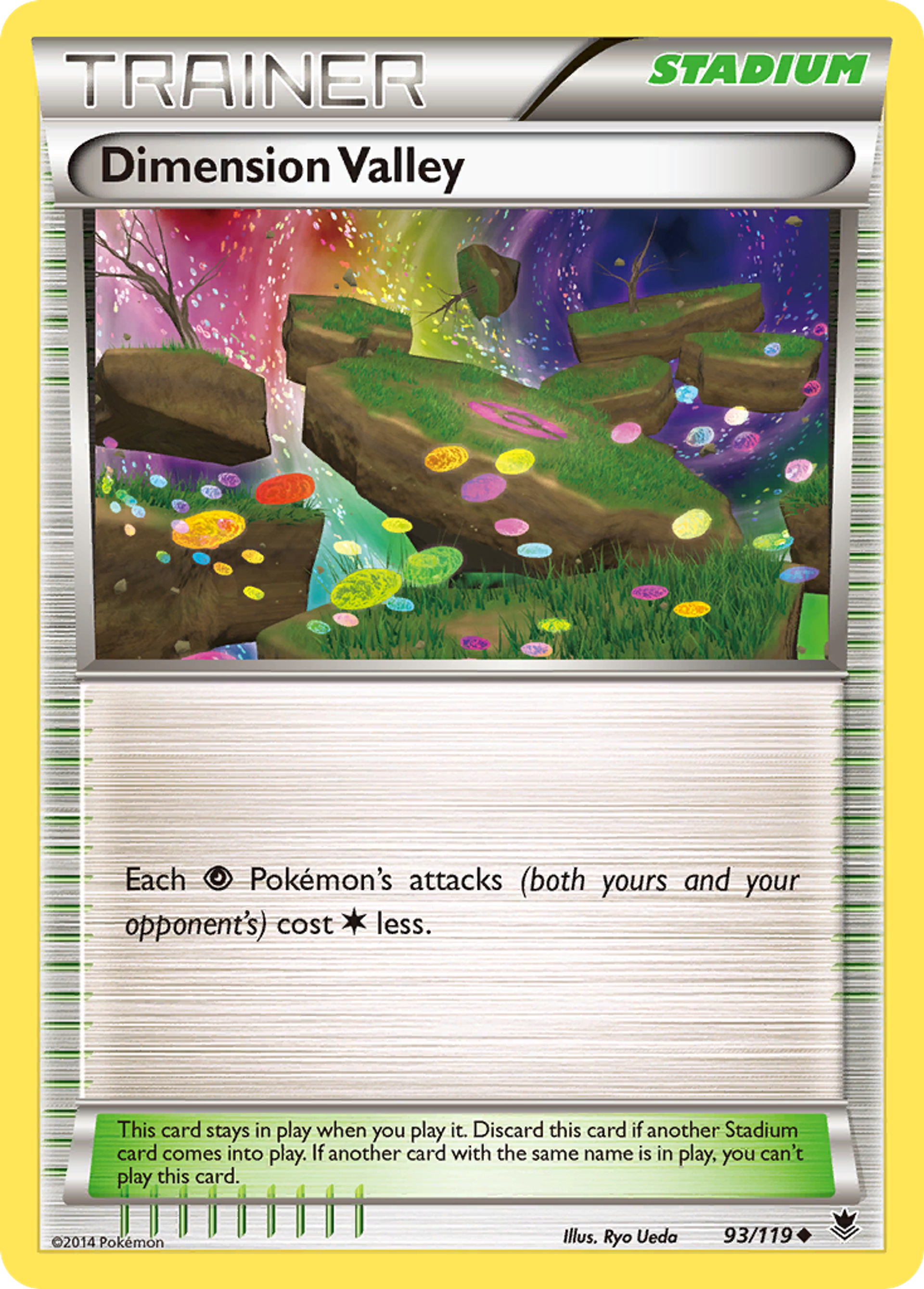 Dimension Valley — XY - Phantom Forces — Pokemon