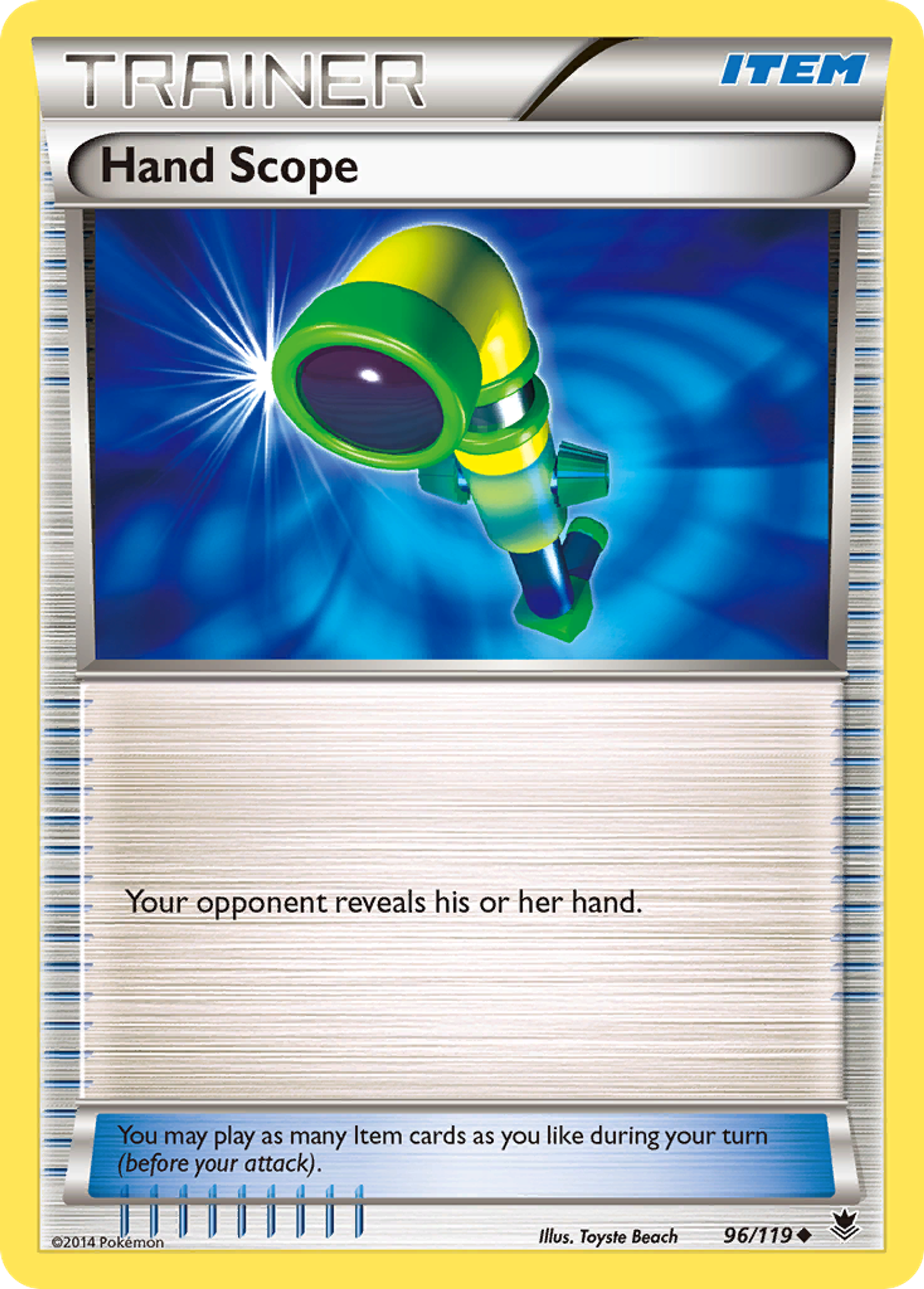 Hand Scope — XY - Phantom Forces — Pokemon