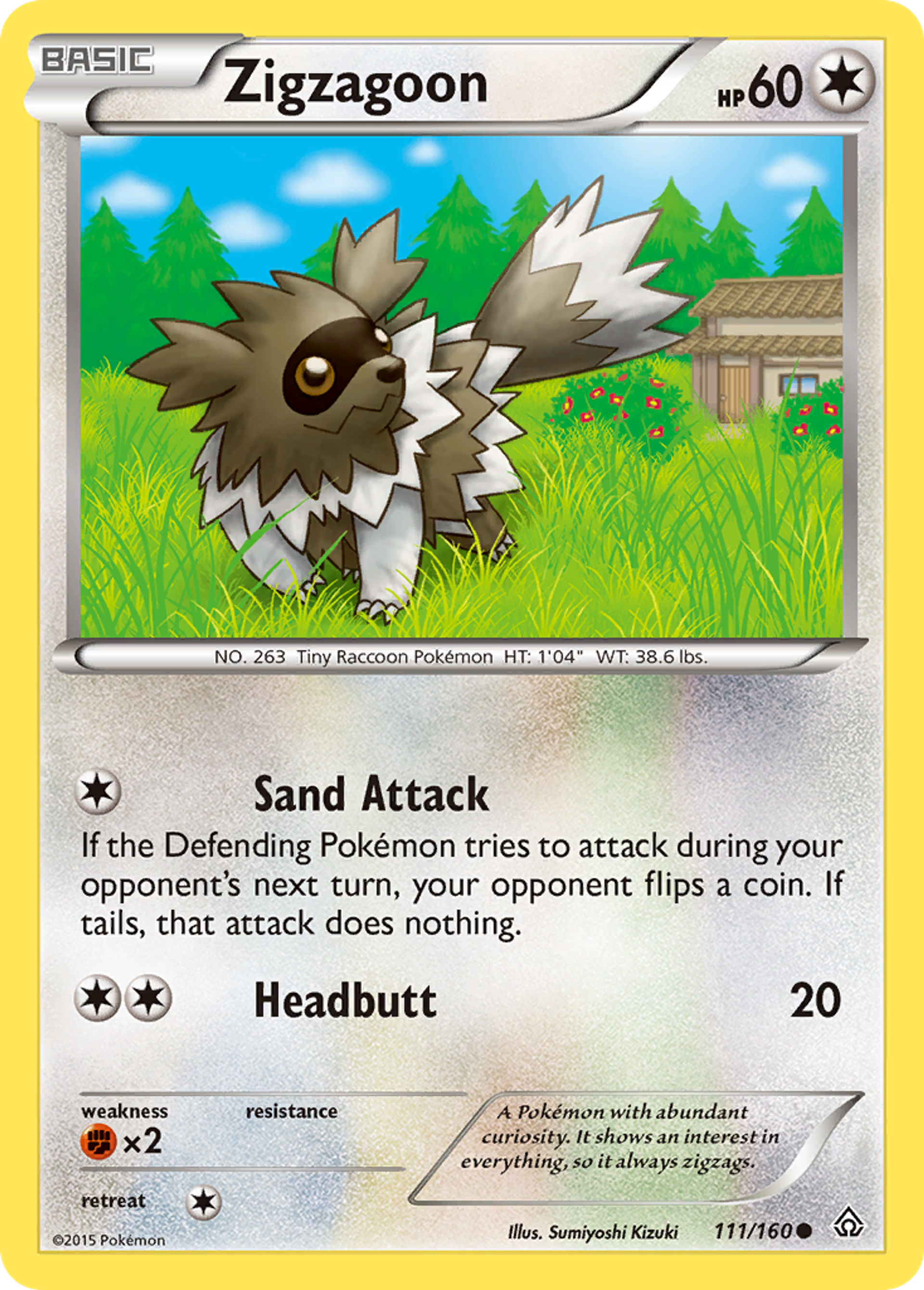 Zigzagoon — XY - Primal Clash — Pokémon