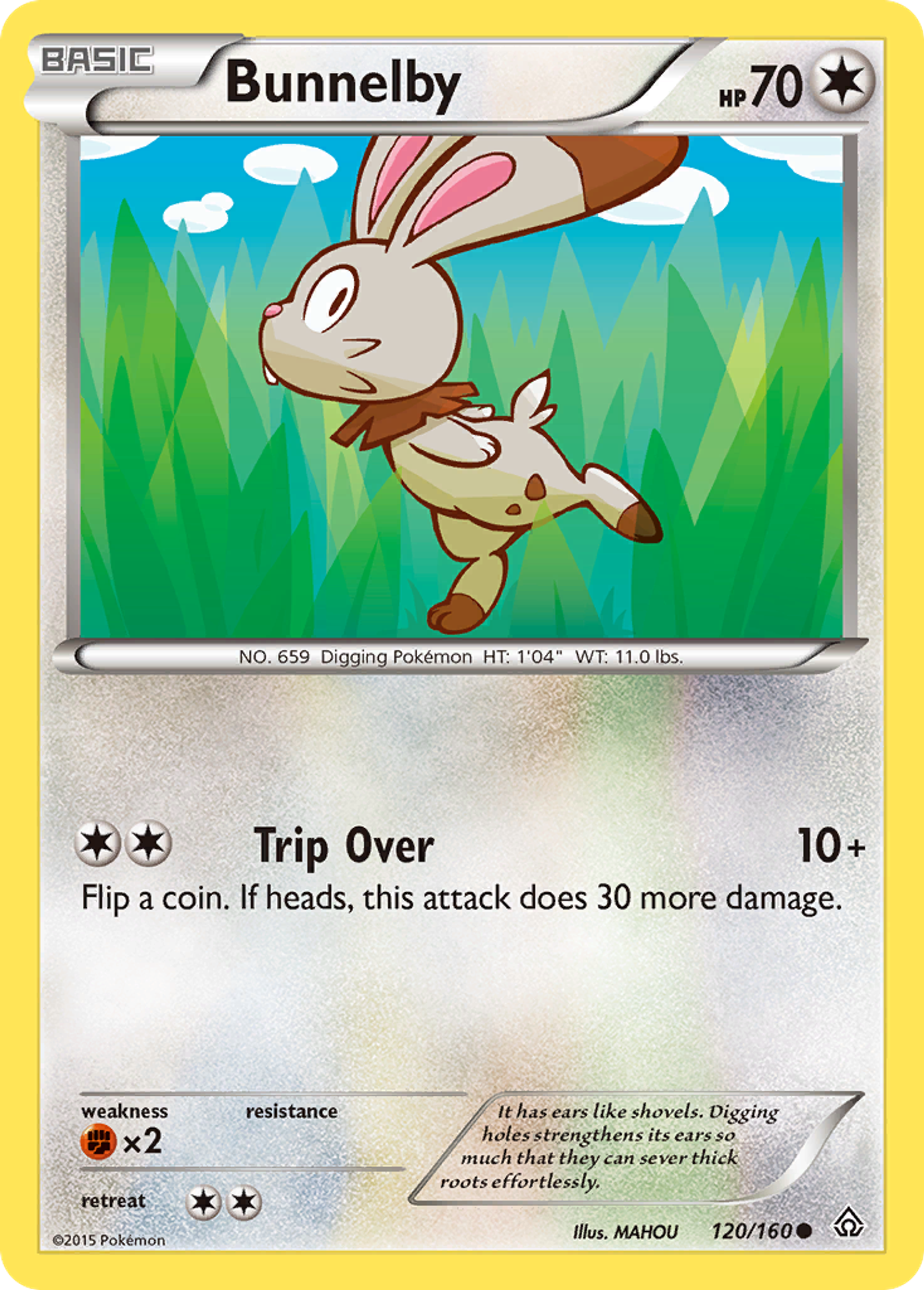 Bunnelby — XY - Primal Clash — Pokemon