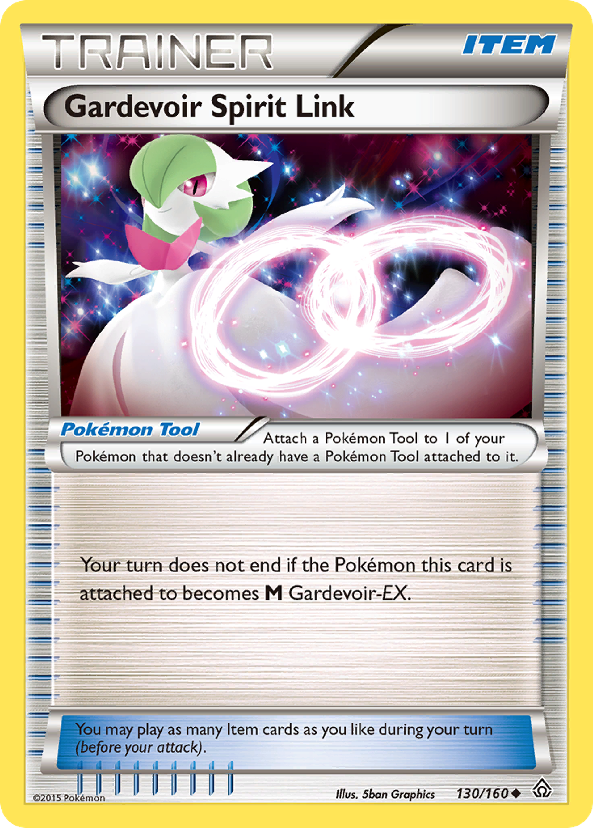 Gardevoir Spirit Link — XY - Primal Clash — Pokemon