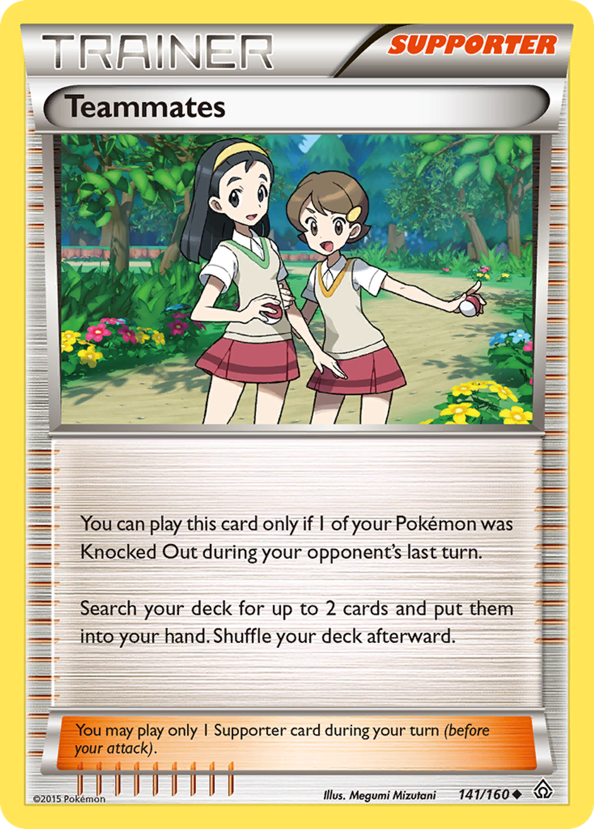 Teammates — XY - Primal Clash — Pokemon