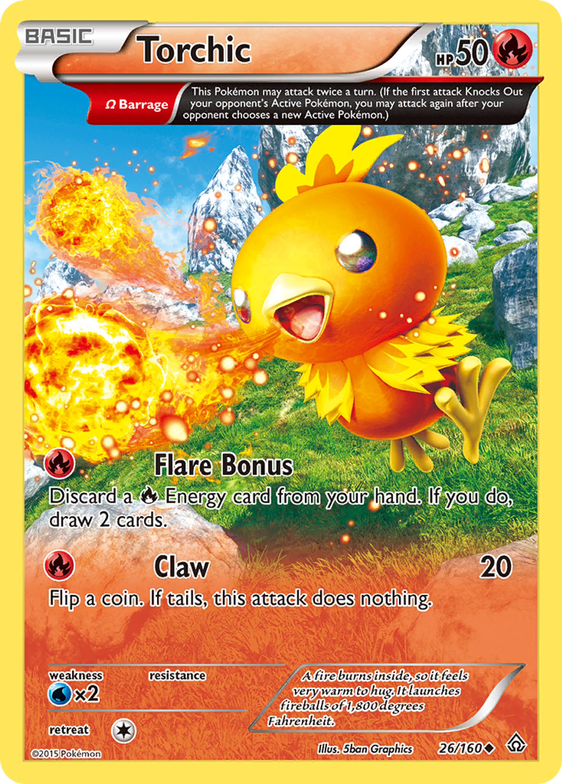 Torchic — XY - Primal Clash — Pokémon