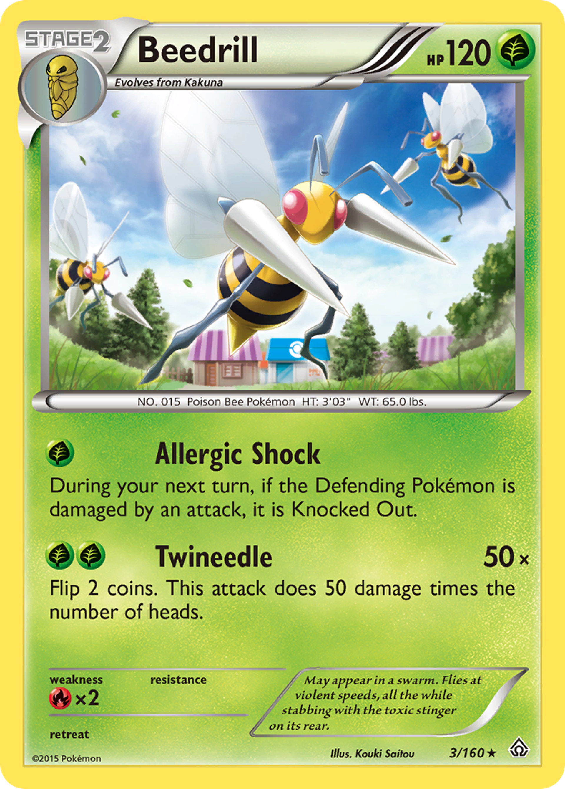 Beedrill — XY - Primal Clash — Pokemon