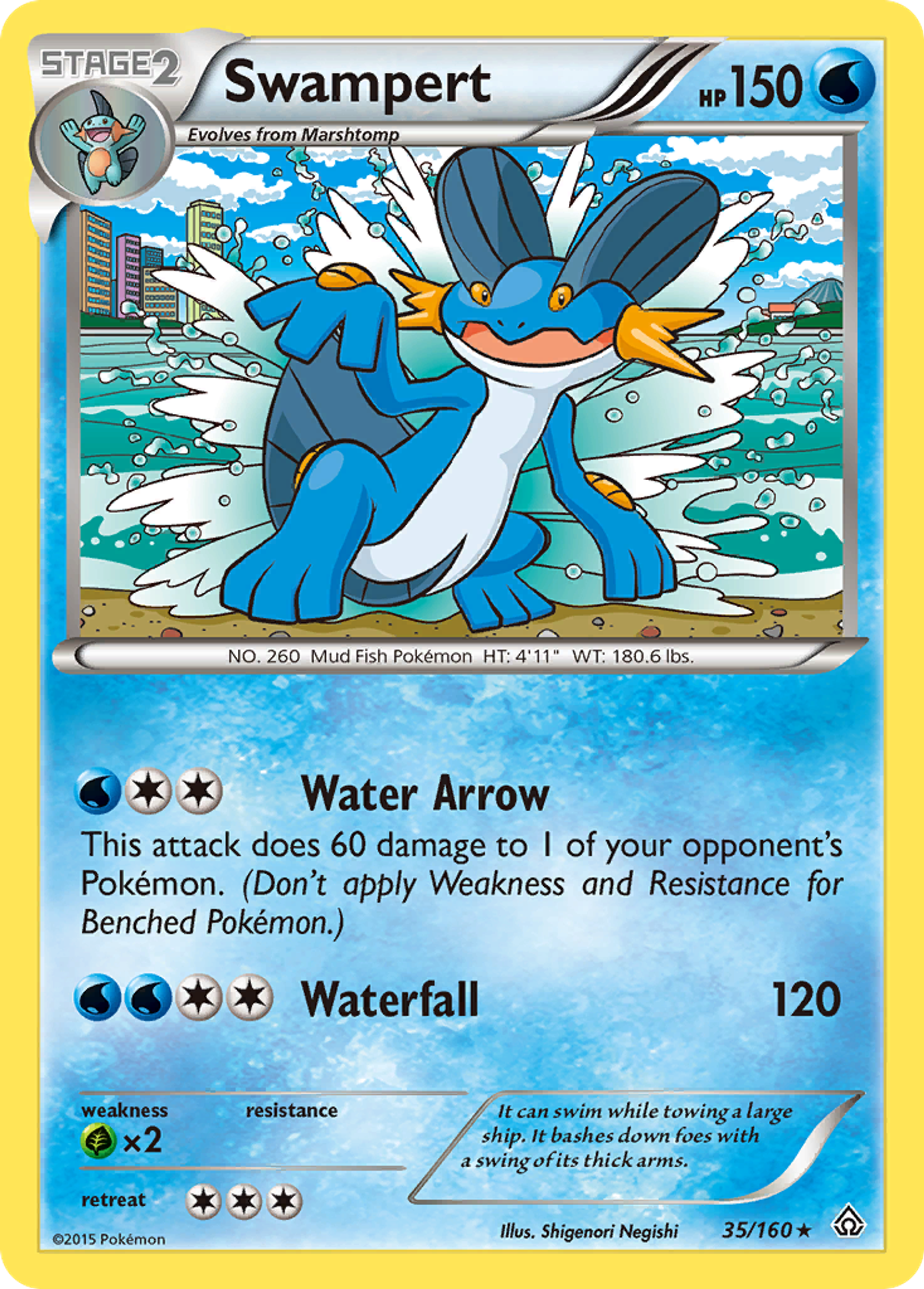 Swampert — XY - Primal Clash — Pokemon