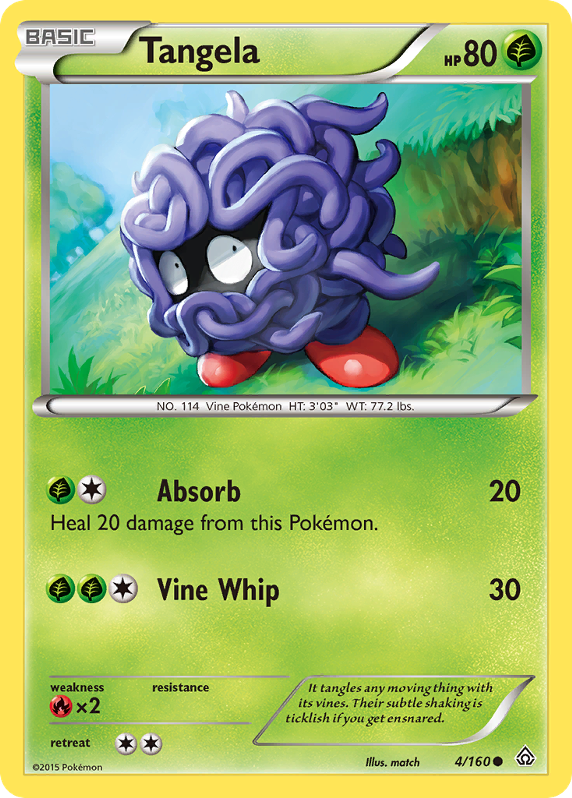 Tangela — XY - Primal Clash — Pokemon