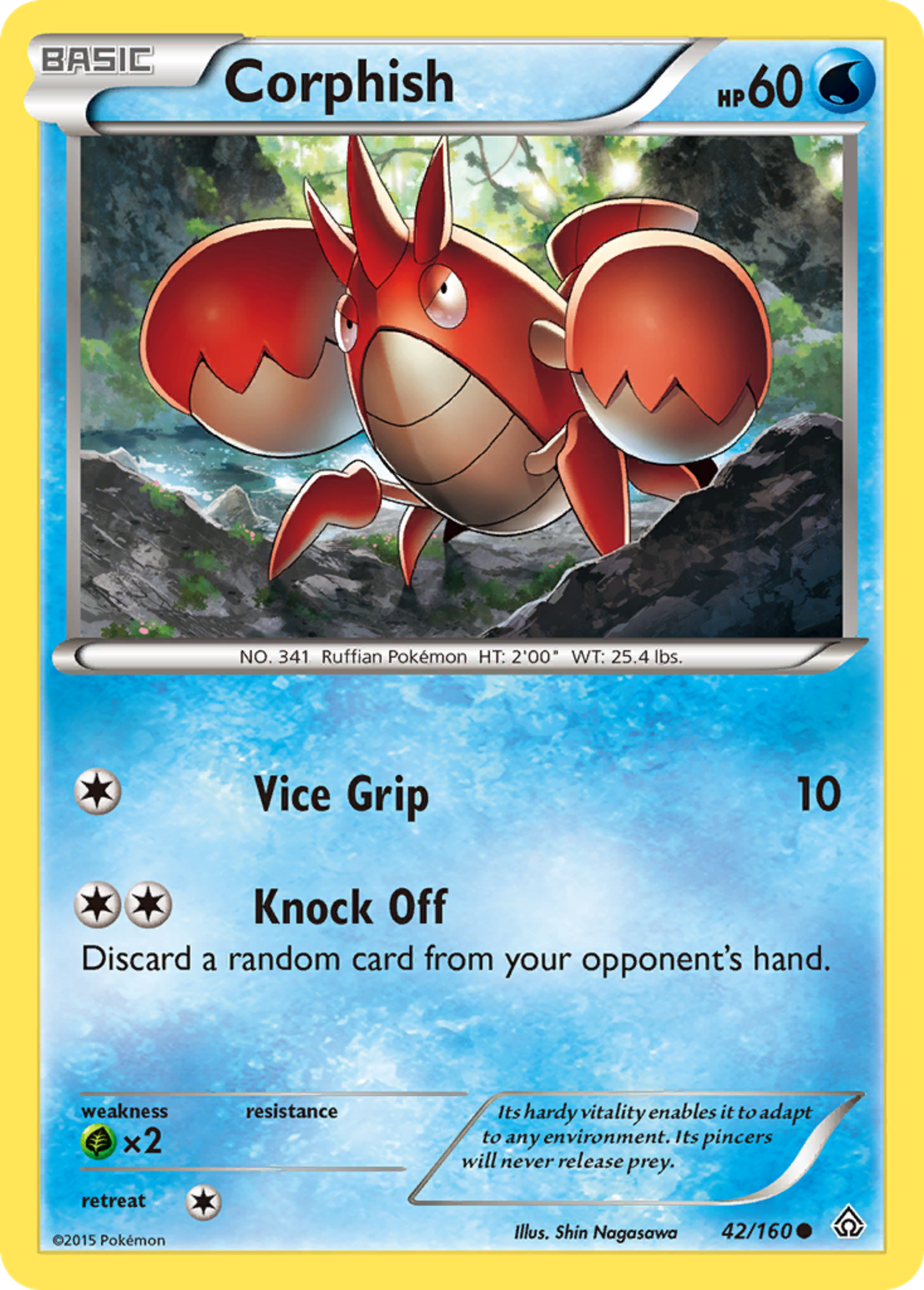 Corphish — XY - Primal Clash — Pokemon