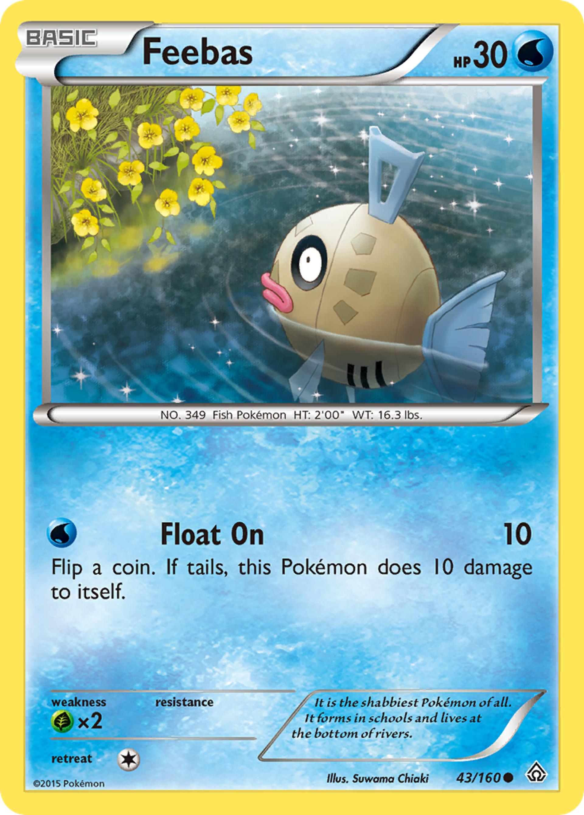 Feebas — XY - Primal Clash — Pokemon