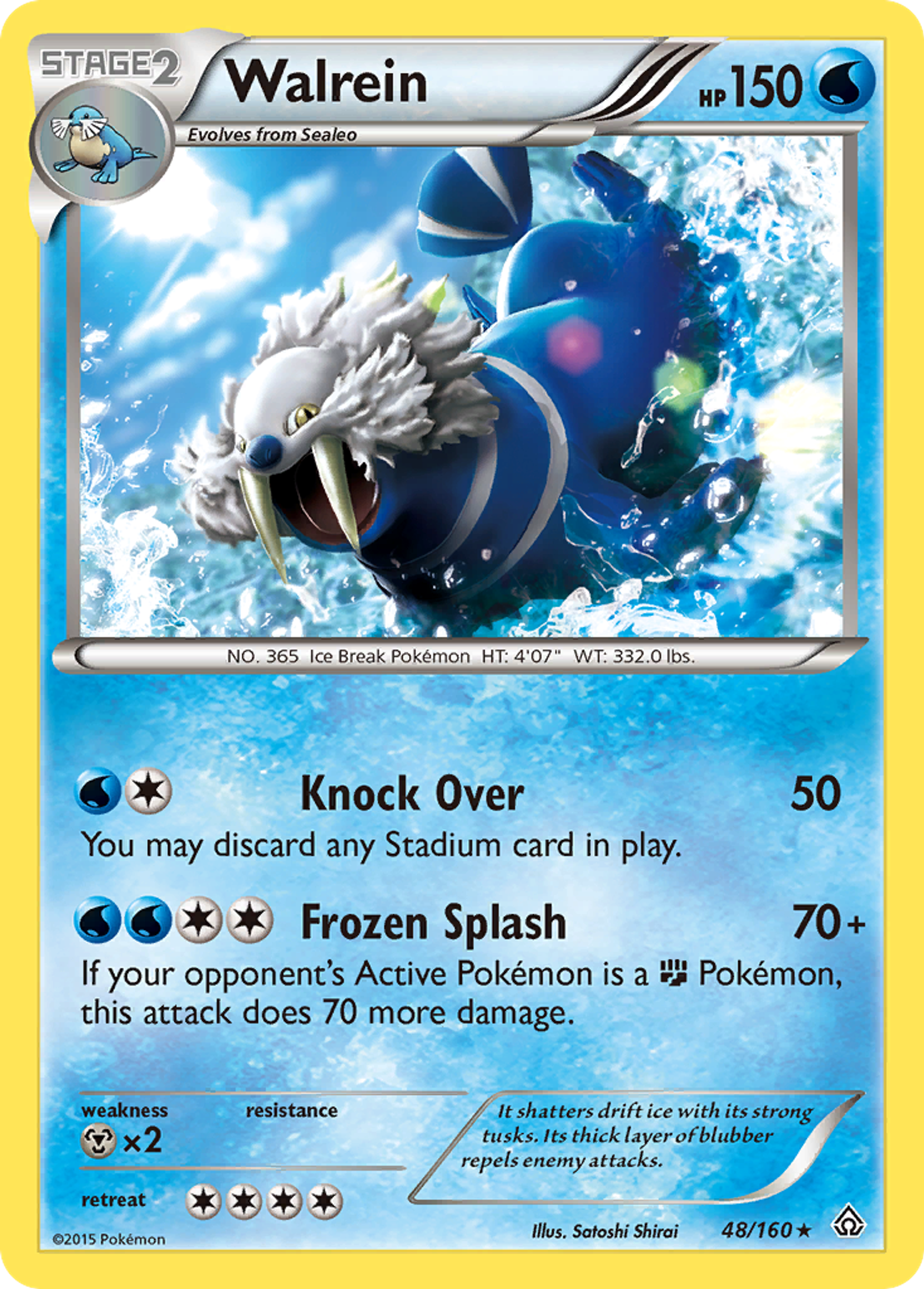 Walrein — XY - Primal Clash — Pokemon