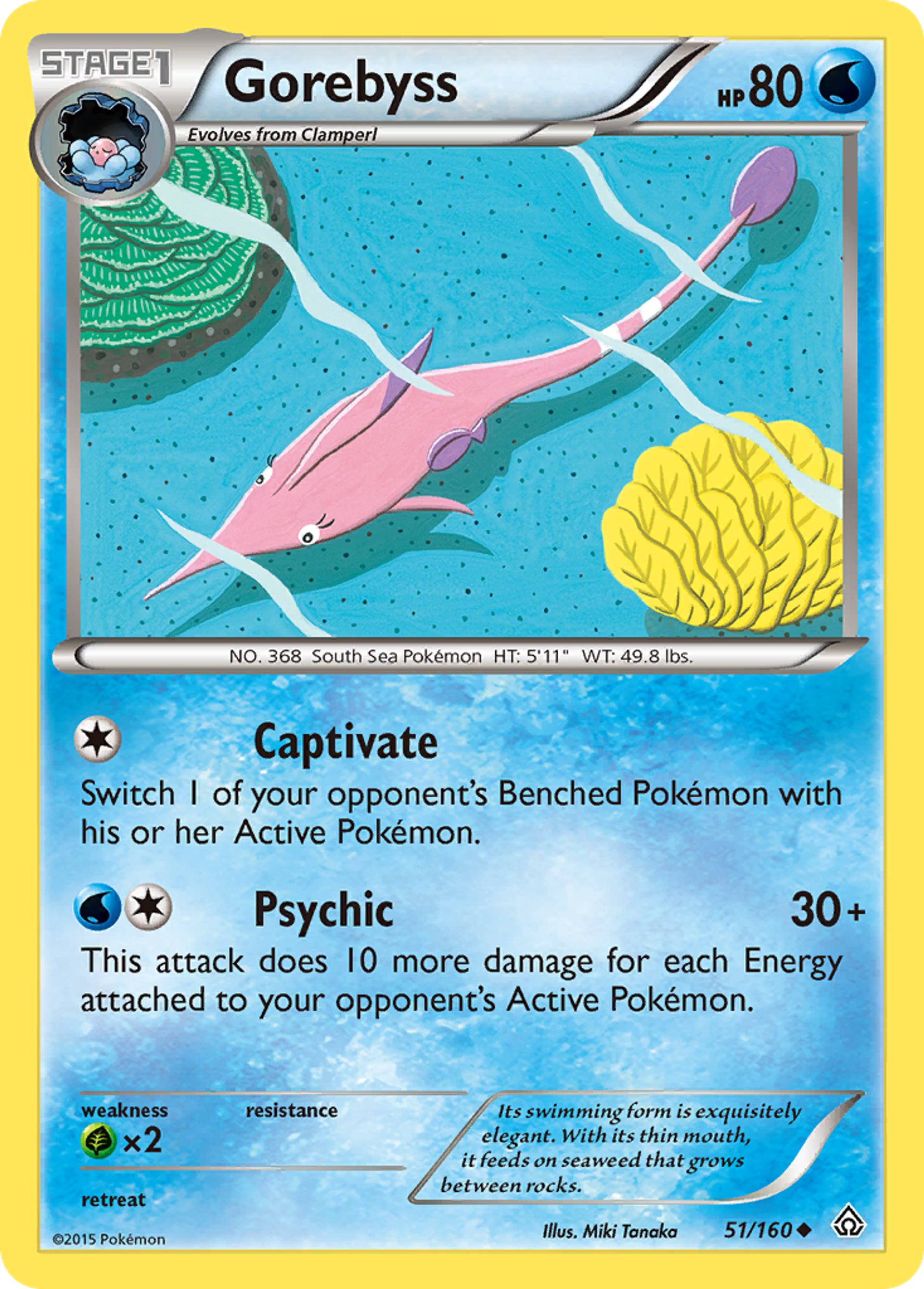 Gorebyss — XY - Primal Clash — Pokemon