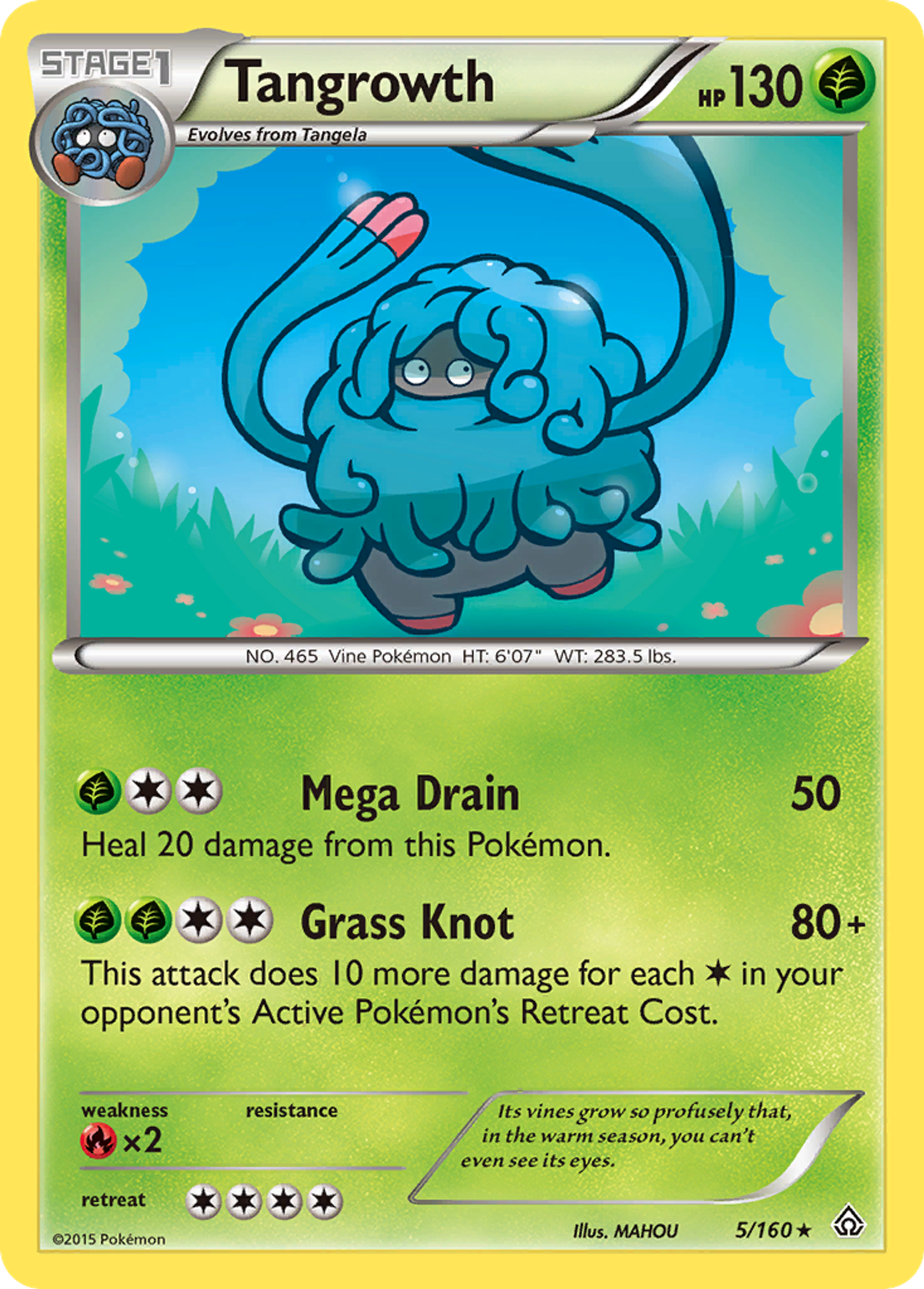 Tangrowth — XY - Primal Clash — Pokemon