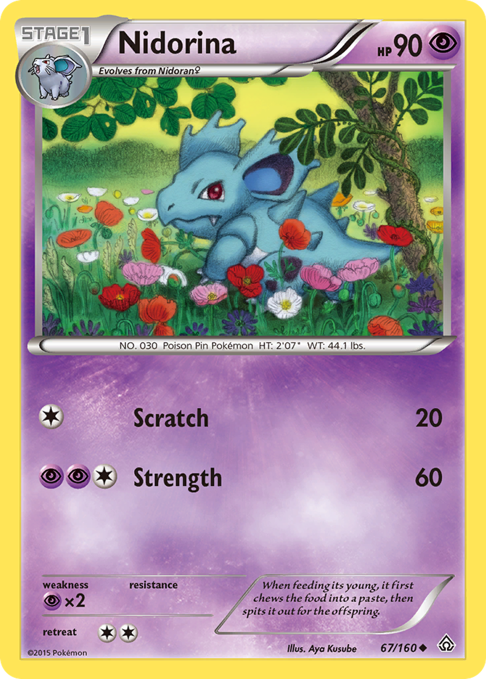 Nidorina — XY - Primal Clash — Pokemon