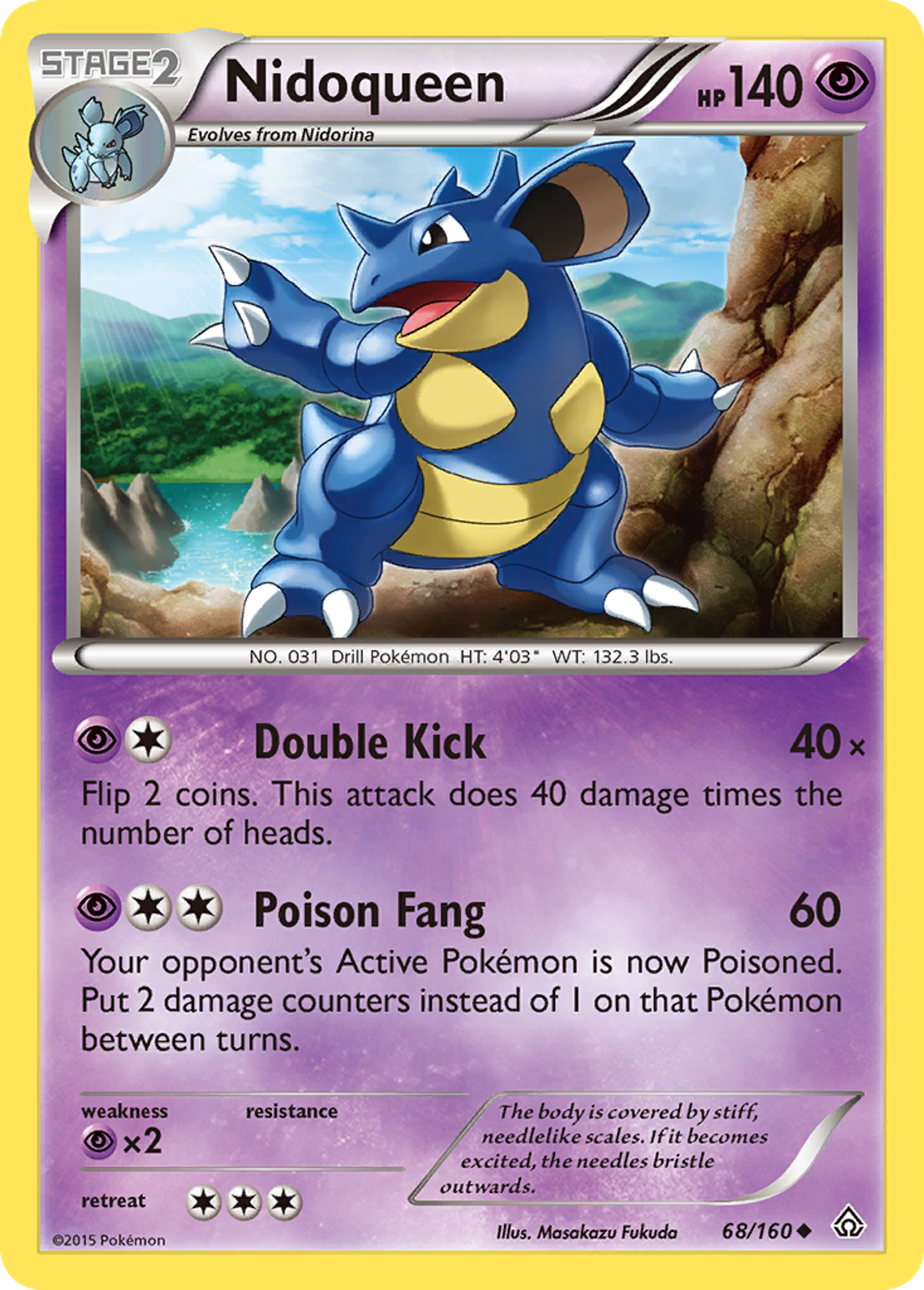 Nidoqueen — XY - Primal Clash — Pokemon