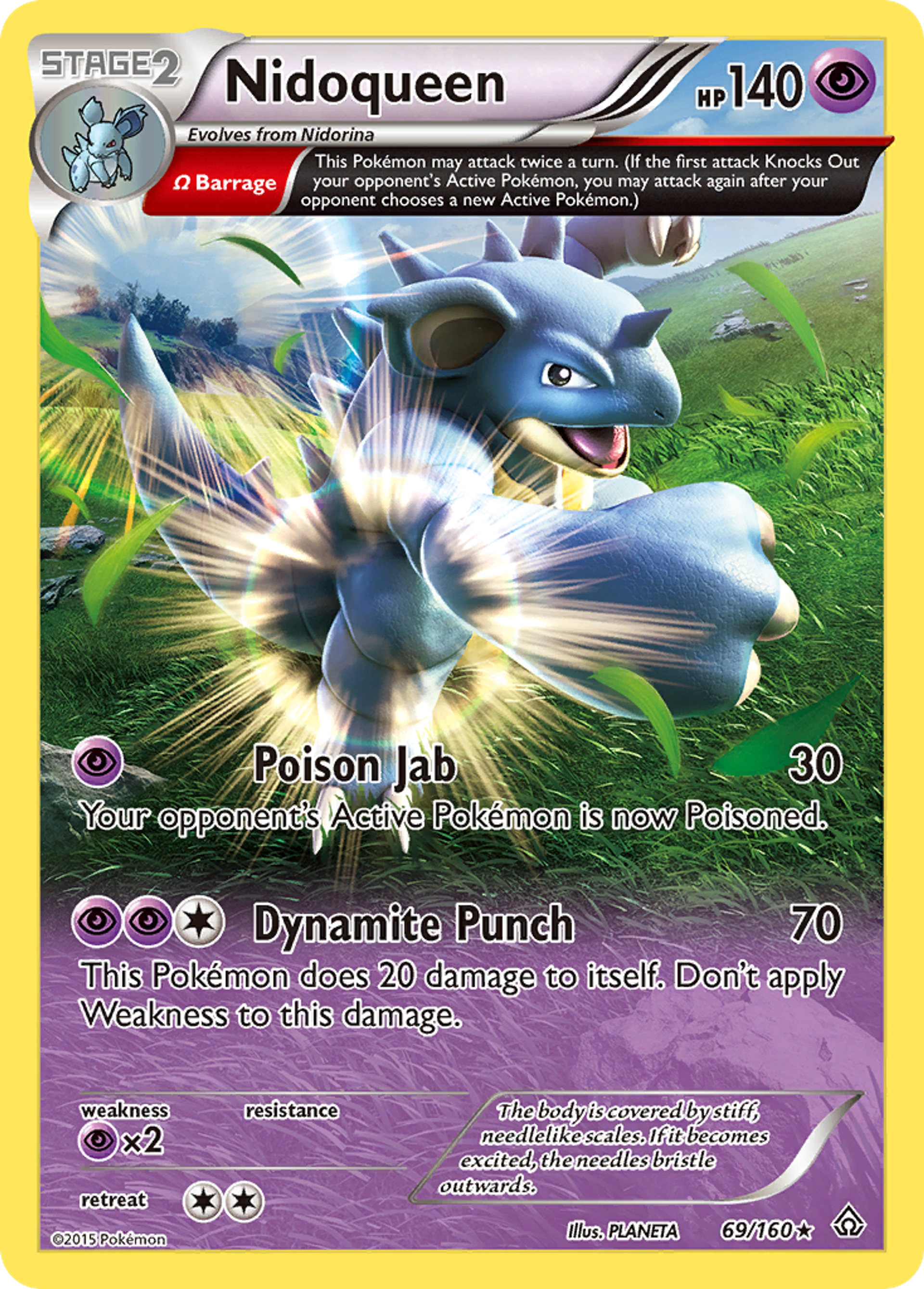 Nidoqueen — XY - Primal Clash — Pokémon