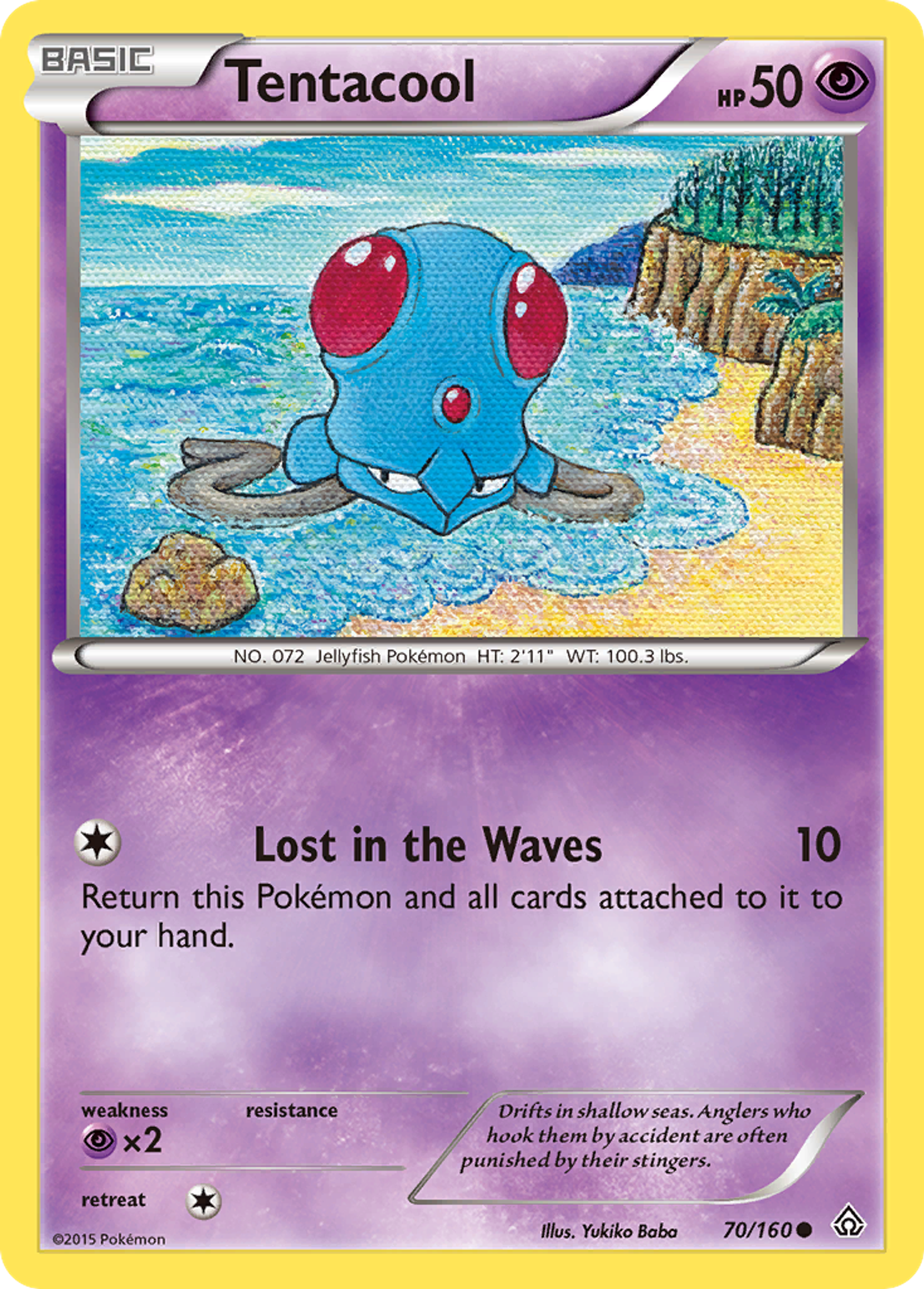 Tentacool — XY - Primal Clash — Pokemon