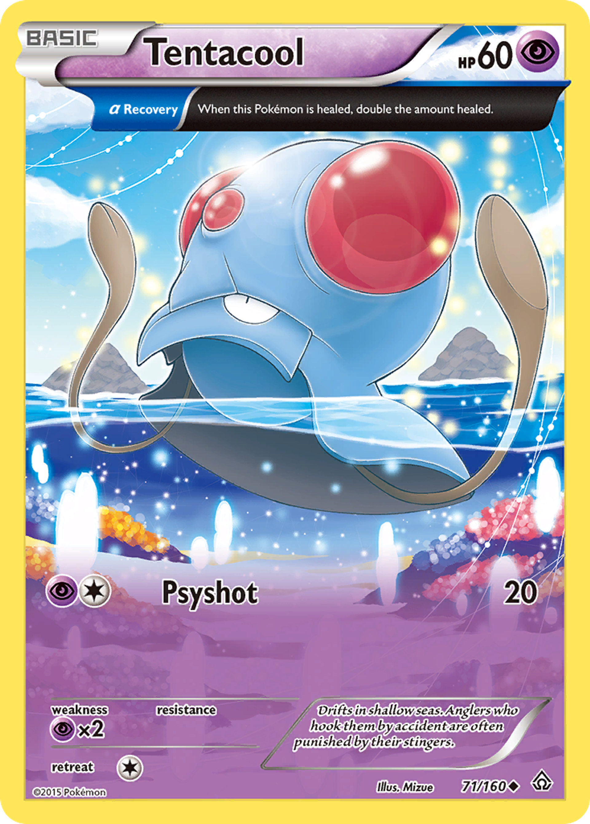 Tentacool — XY - Primal Clash — Pokemon