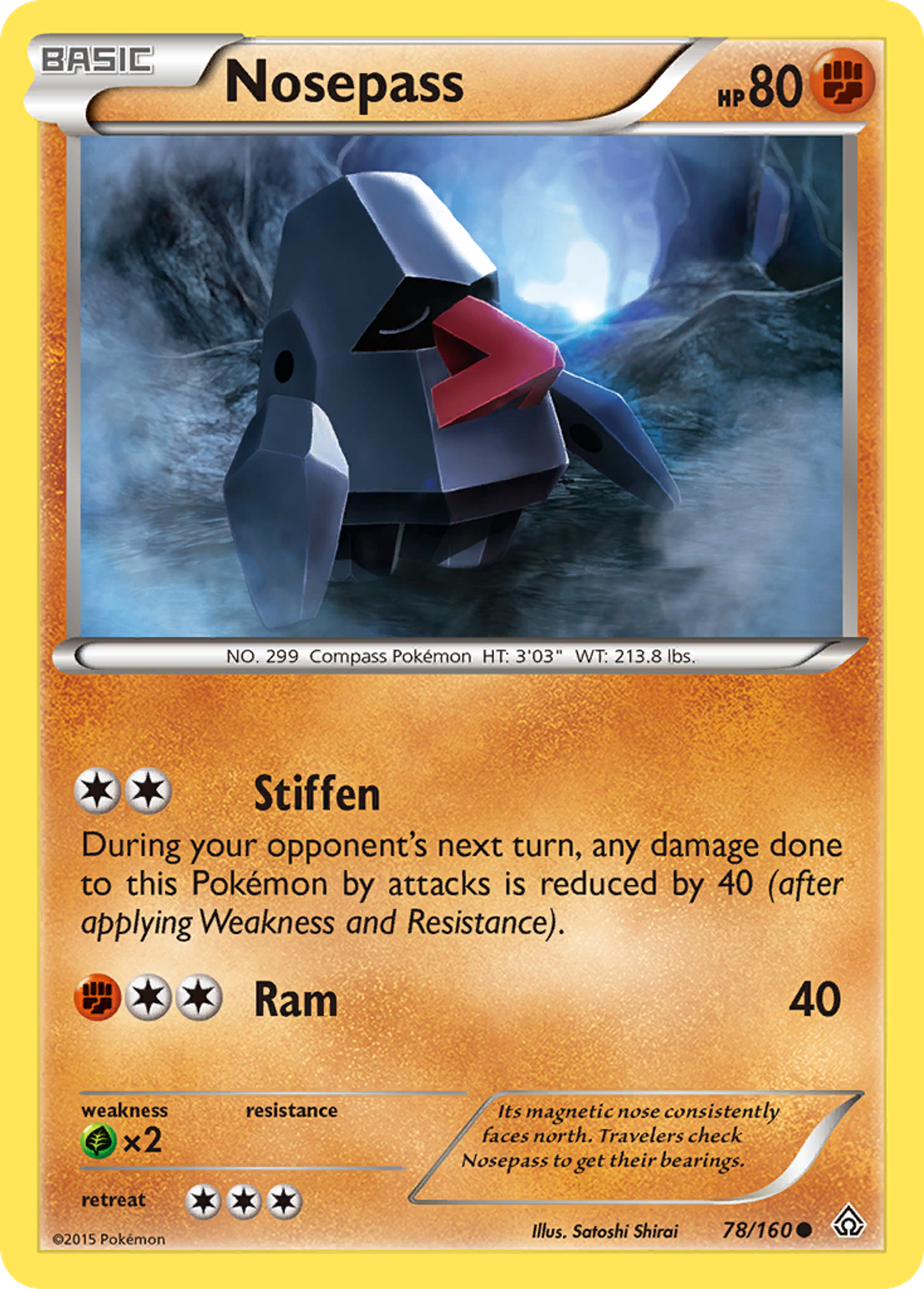 Nosepass — XY - Primal Clash — Pokemon
