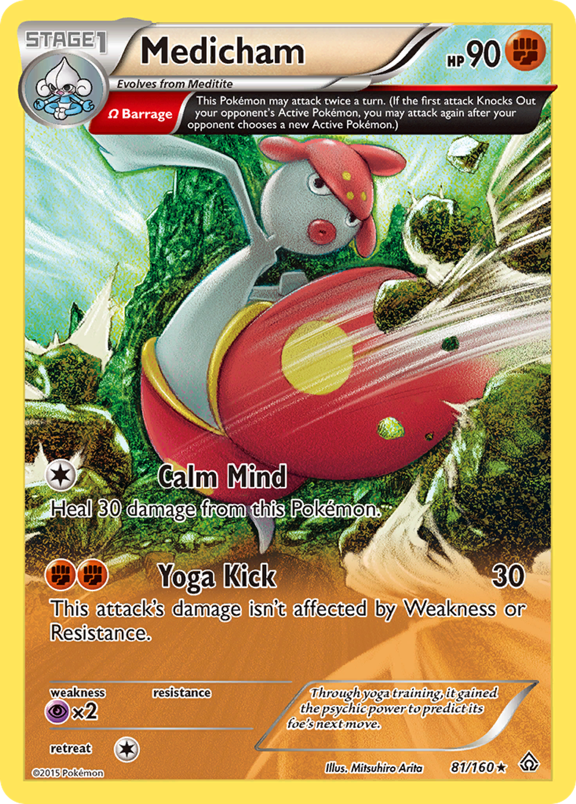Medicham — XY - Primal Clash — Pokemon
