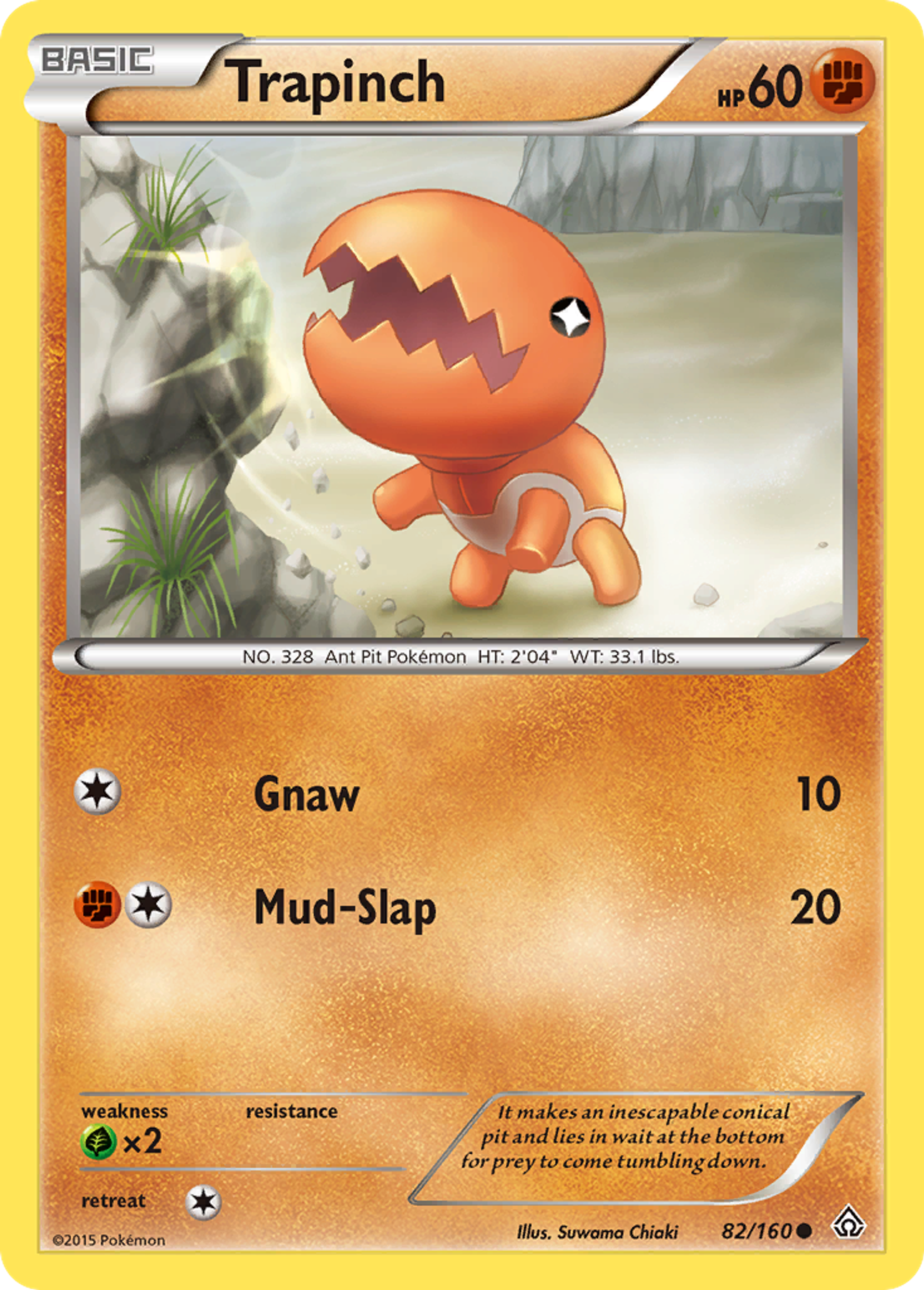 Trapinch — XY - Primal Clash — Pokemon