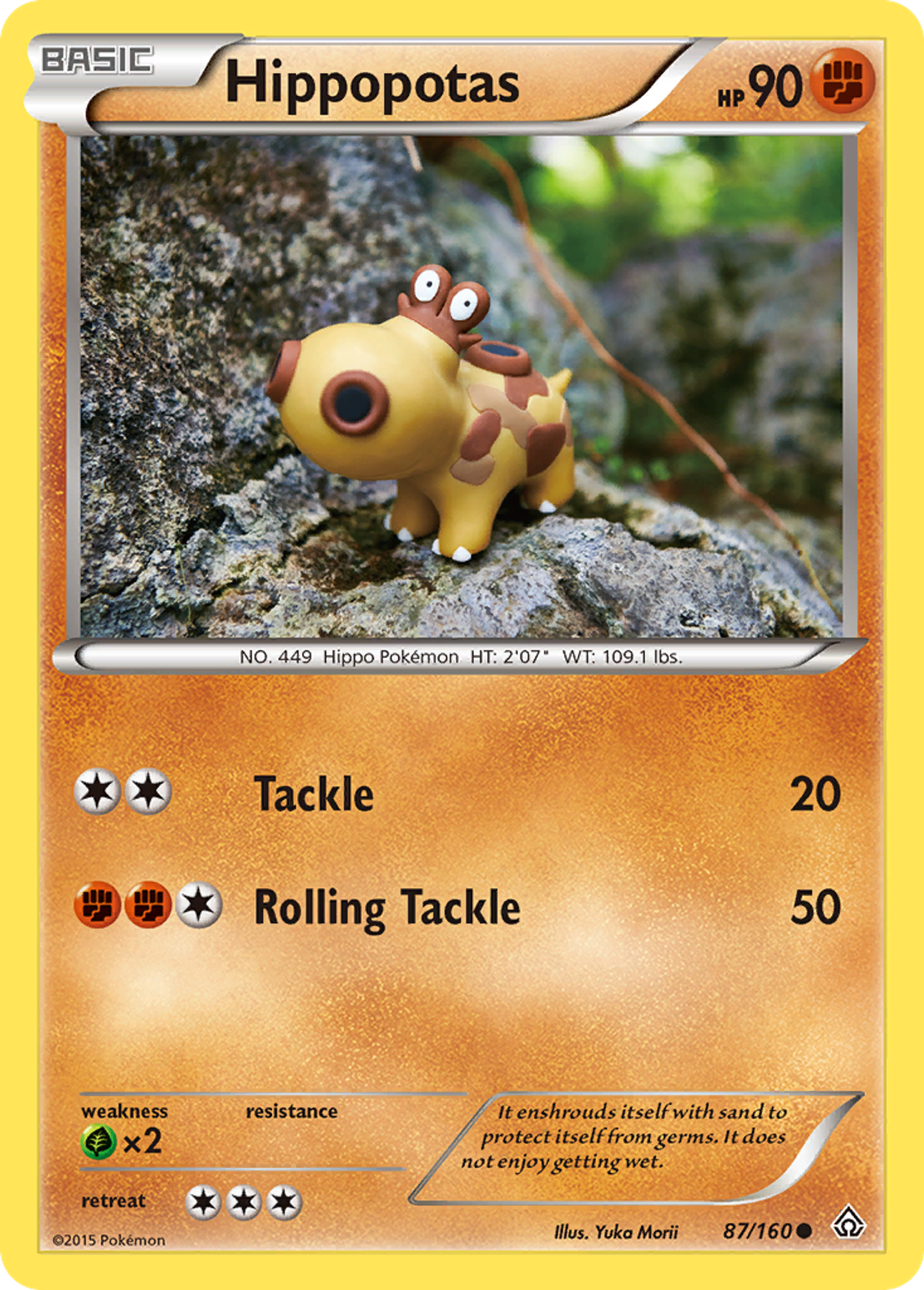 Hippopotas — XY - Primal Clash — Pokemon