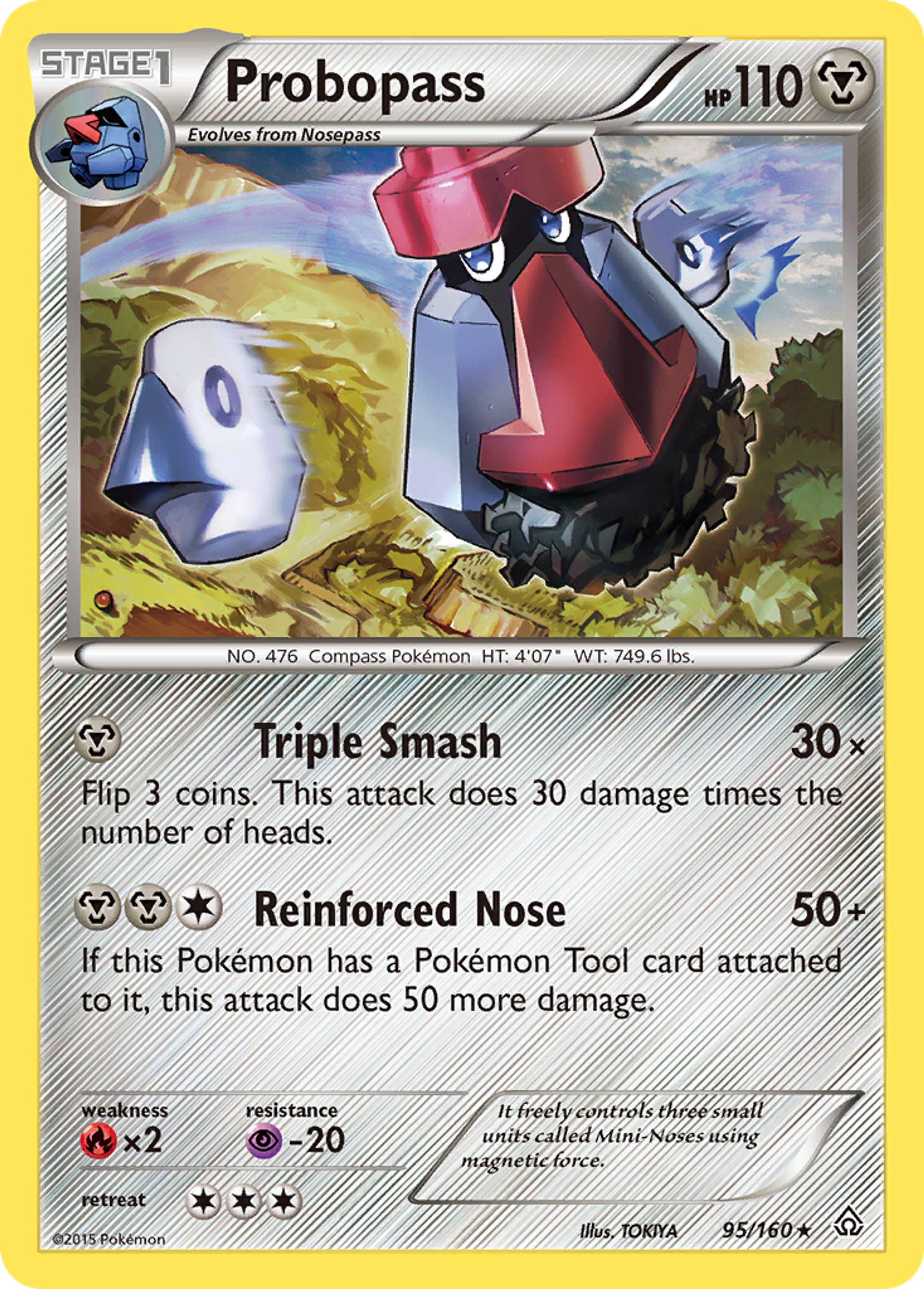 Probopass — XY - Primal Clash — Pokemon