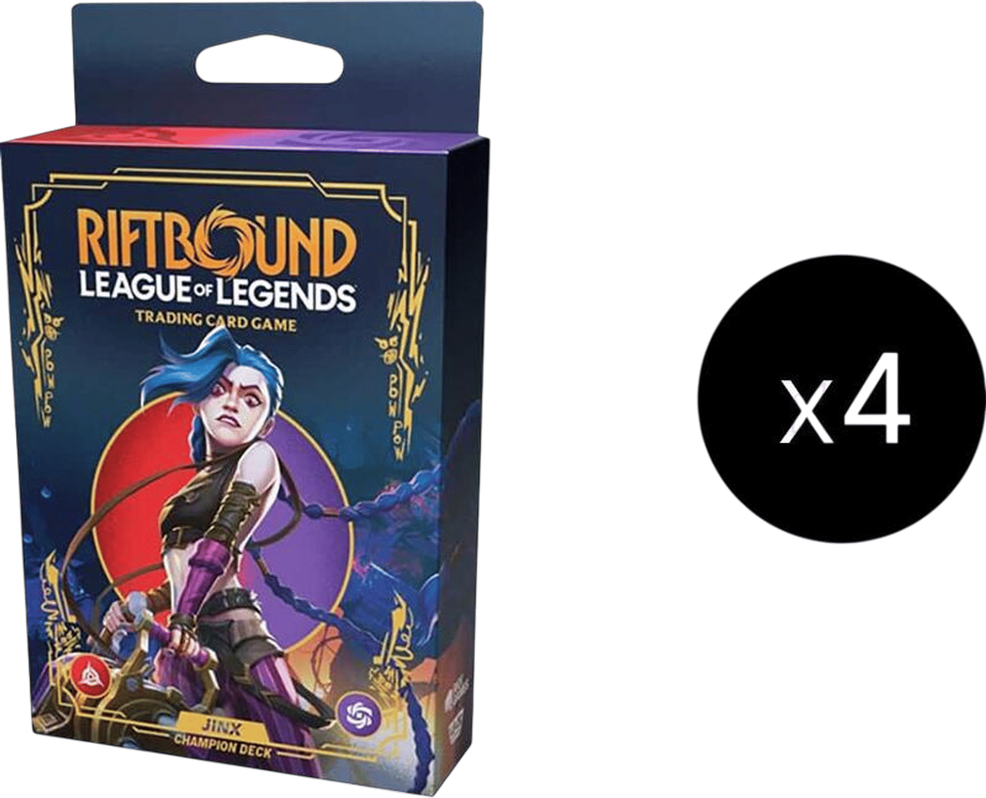 Product image for Origins : Jinx Champion Deck display