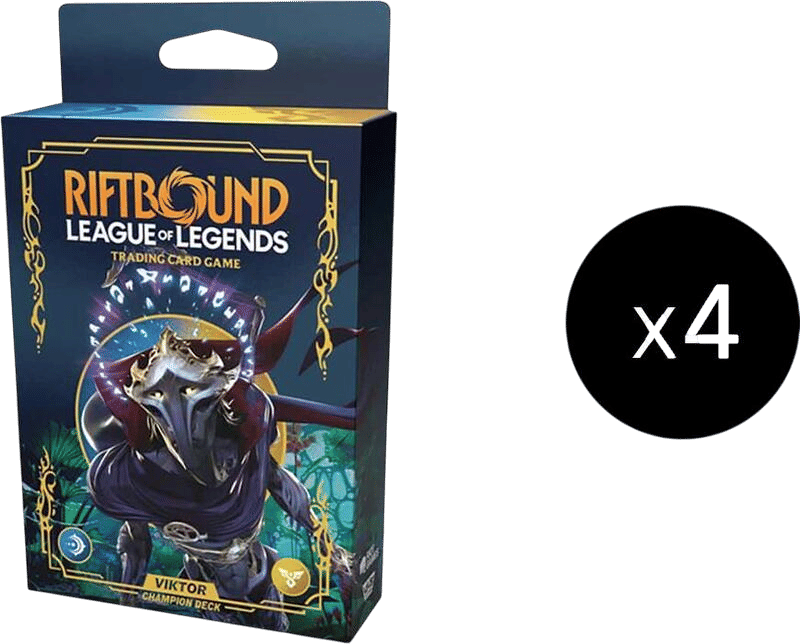 Origins : Viktor Champion Deck display — Origins - Main Set — Riftbound: League of Legends TCG