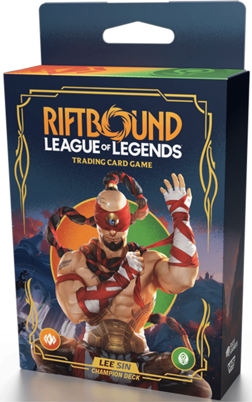 Origins : Lee Sin Champion Deck from Origins - Main Set - Riftbound: League of Legends TCG