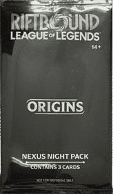 Origins : Nexus Night Booster Pack — Origins - Promo Cards — Riftbound: League of Legends TCG