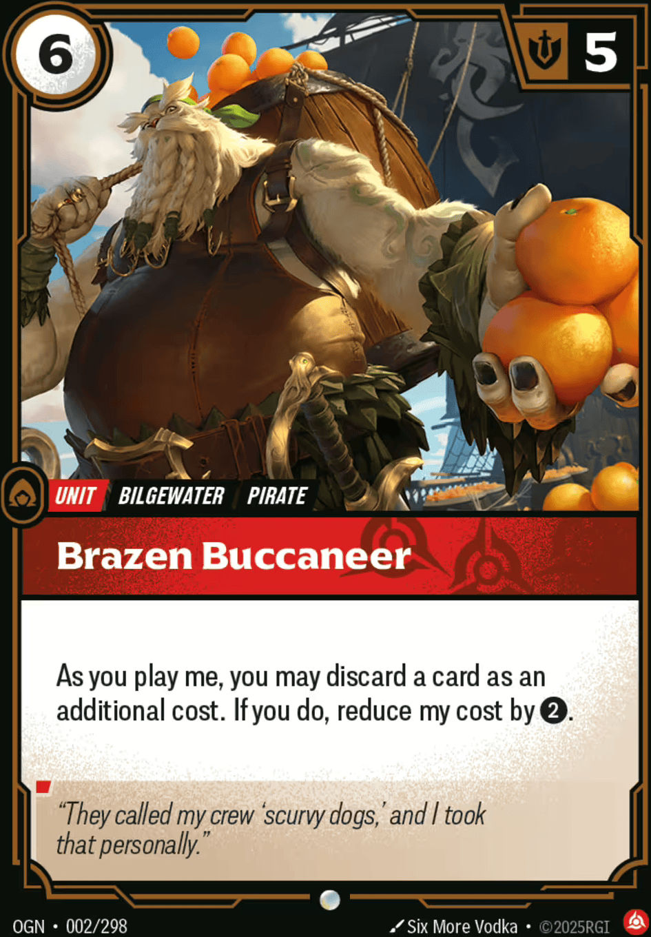 Brazen Buccaneer