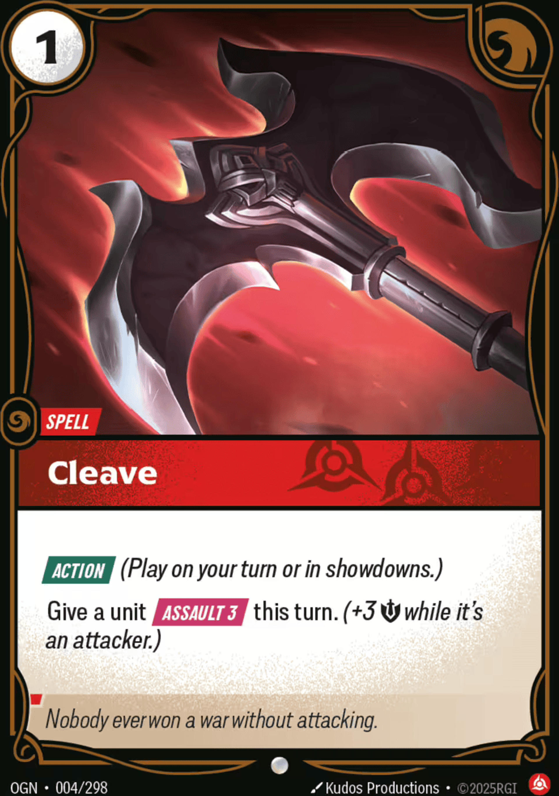 Cleave — Origins - Main Set — Riftbound