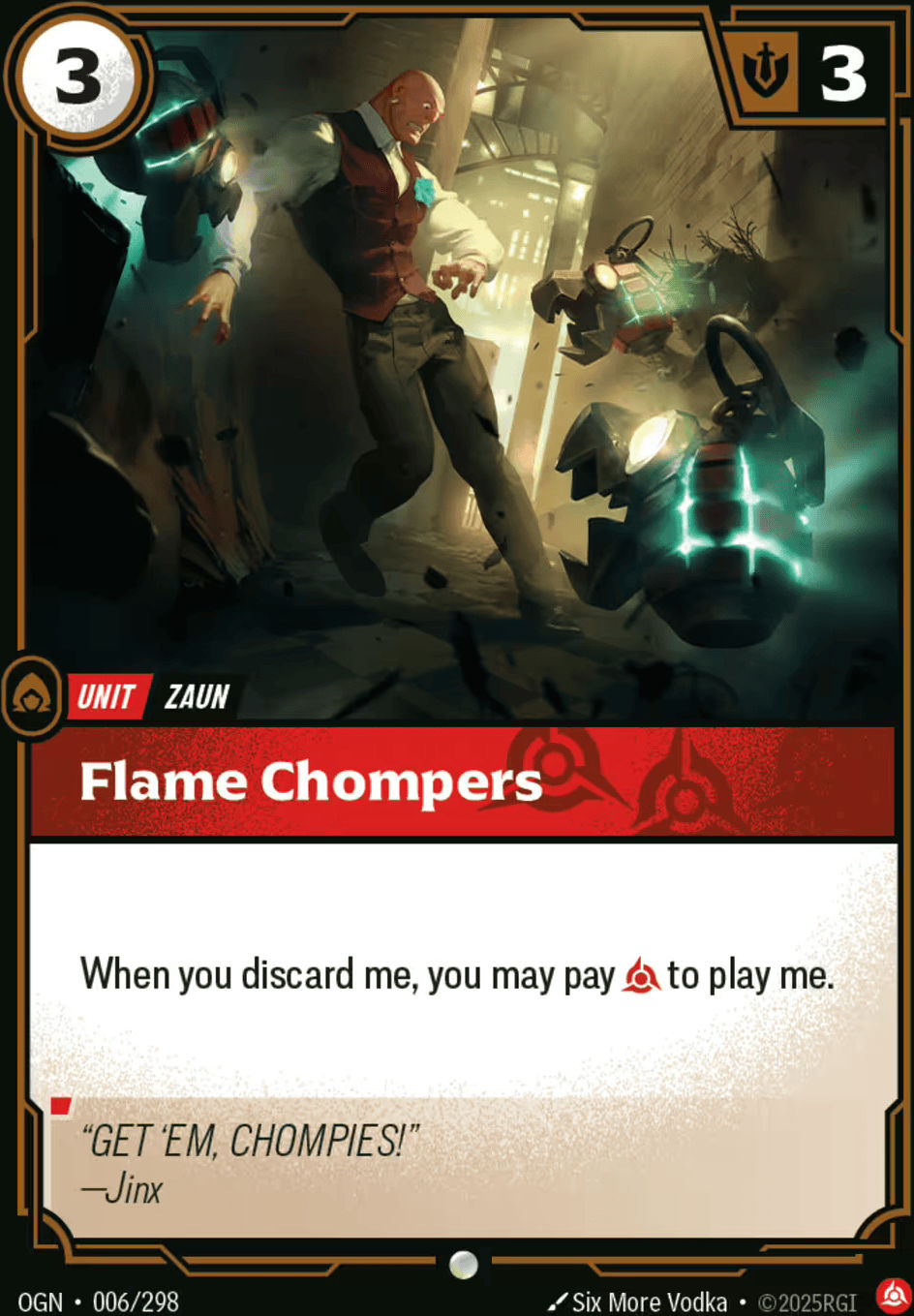 Flame Chompers