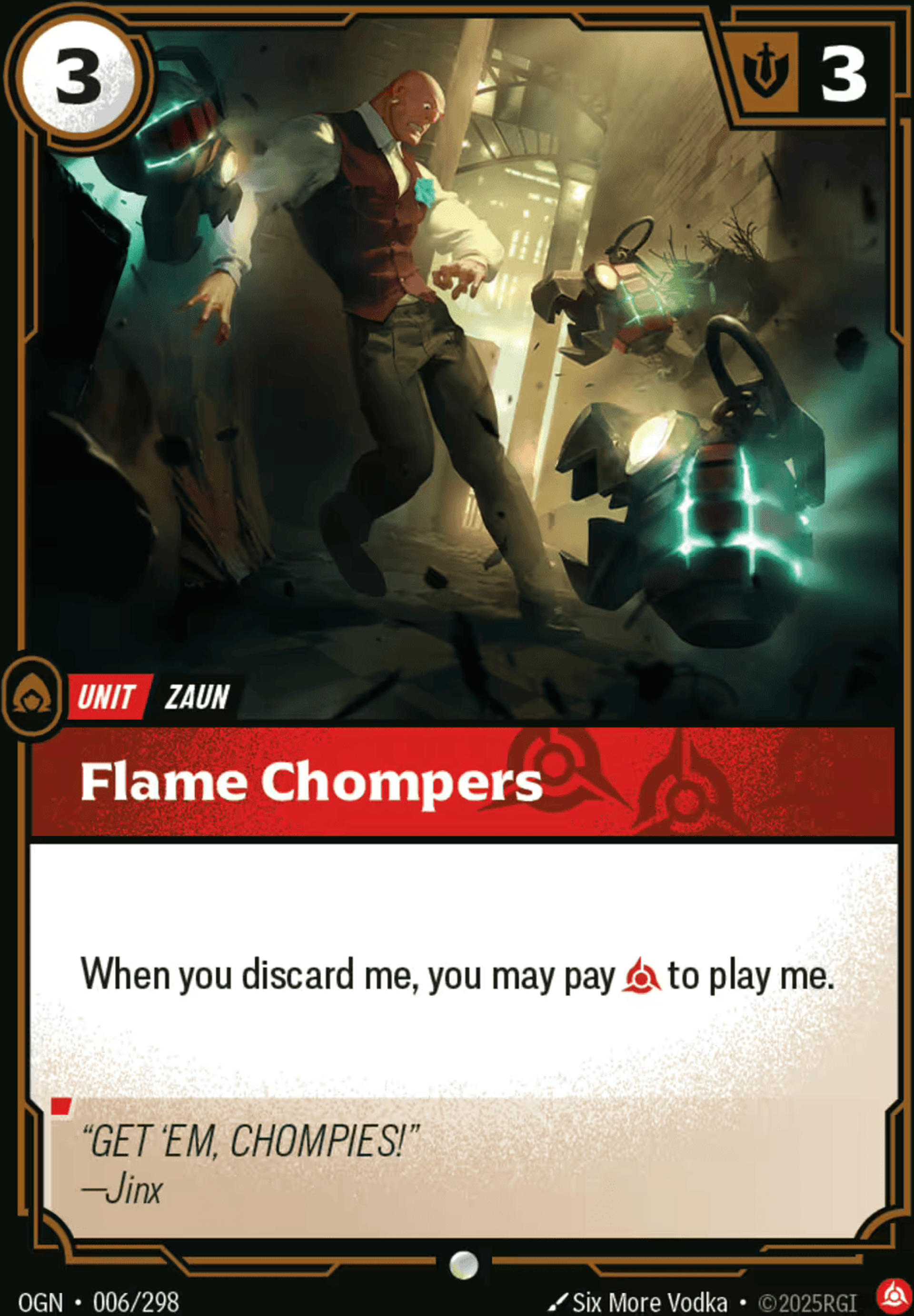 Flame Chompers — Origins - Main Set — Riftbound