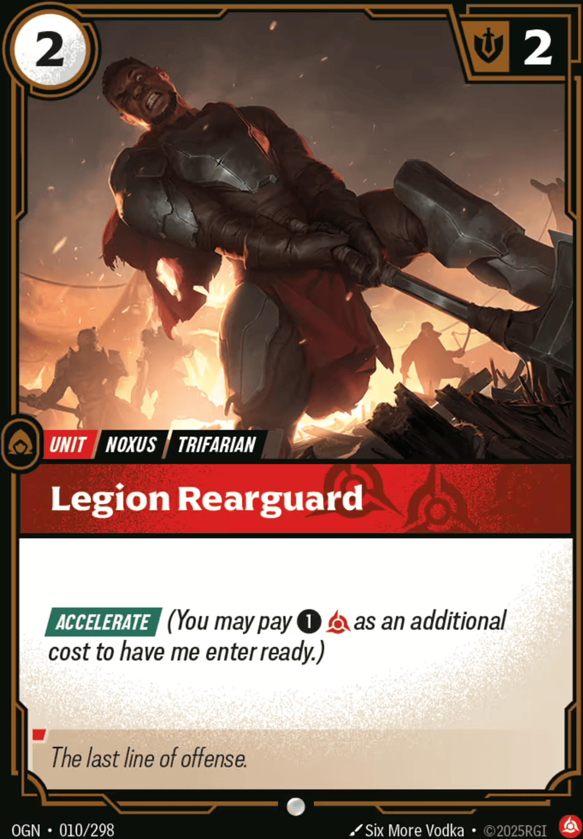 Legion Rearguard — Origins - Main Set — Riftbound