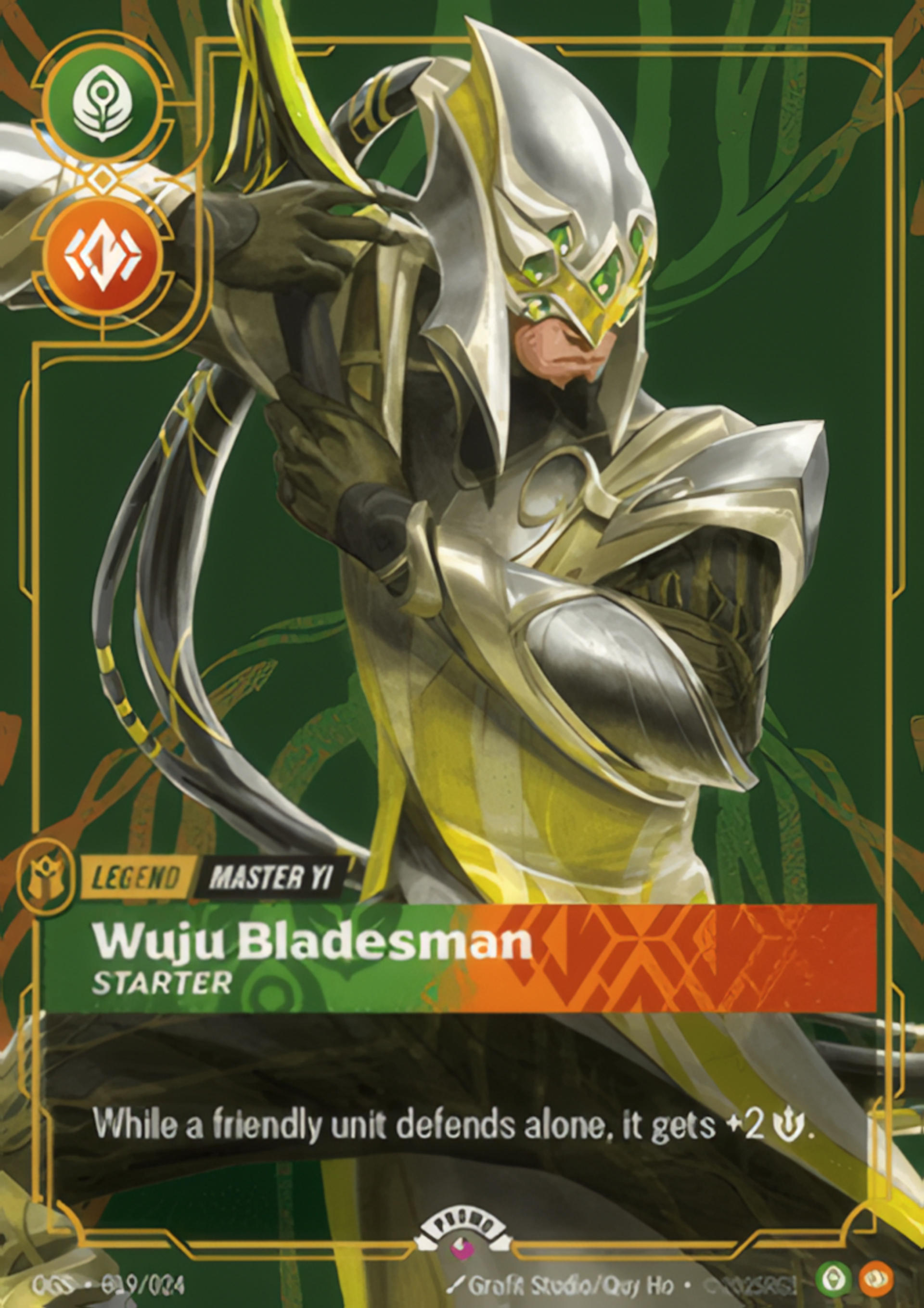 Master Yi - Wuju Bladesman — Spiritforged - Promo Cards — Riftbound: League of Legends TCG