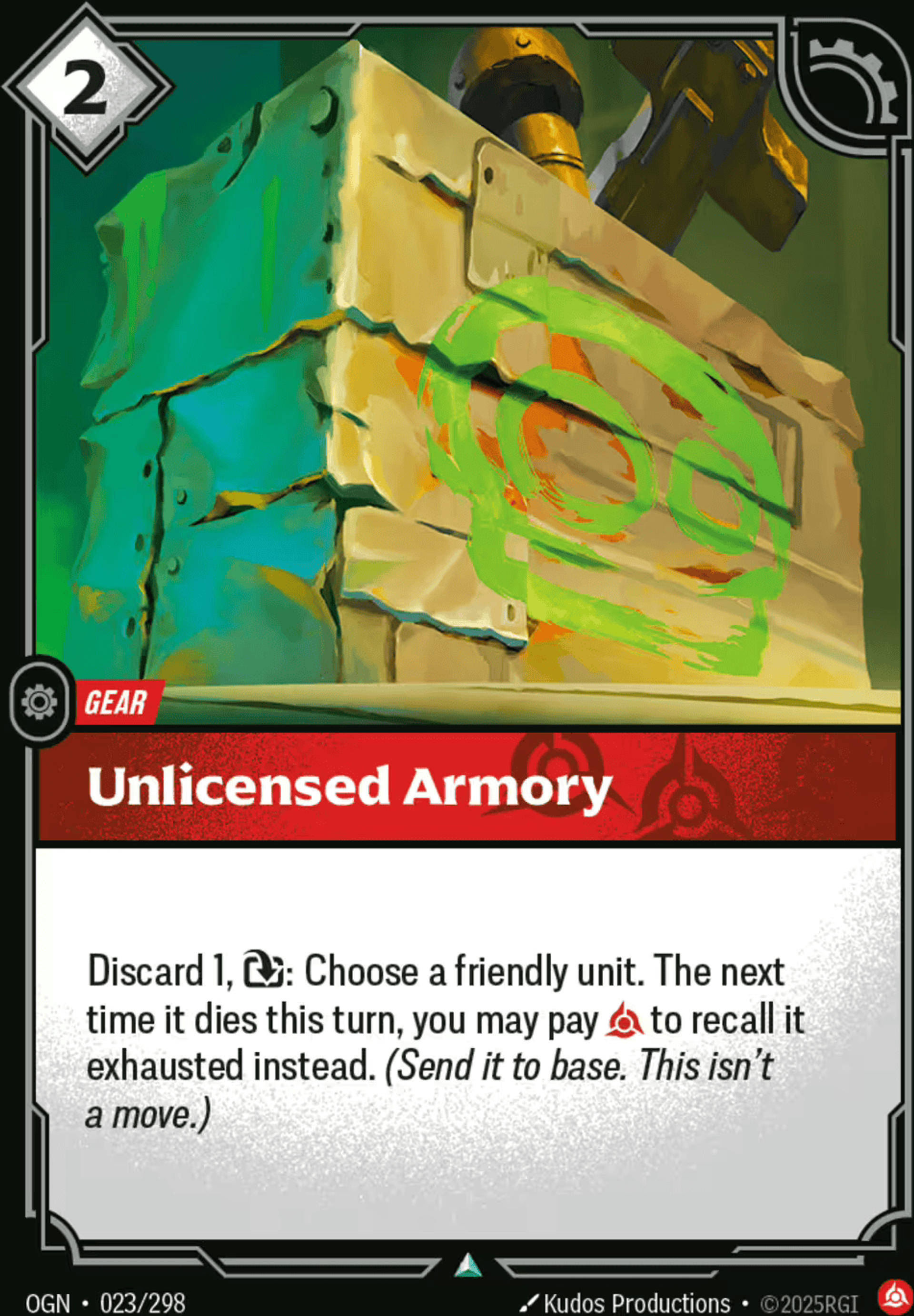 Unlicensed Armory — Origins - Main Set — Riftbound
