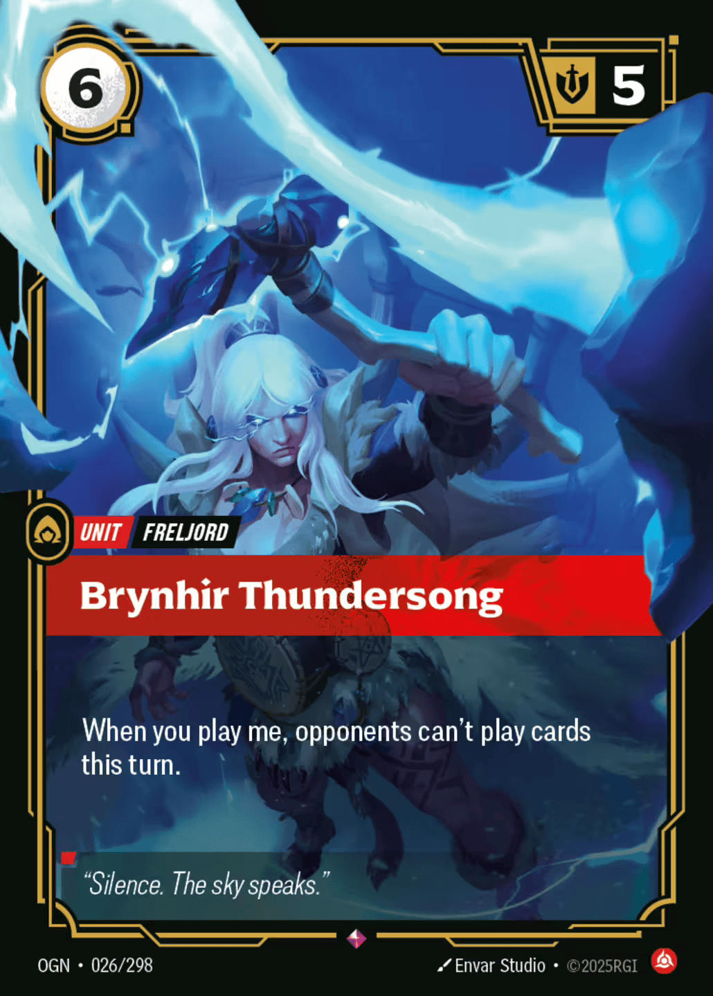 Brynhir Thundersong — Origins - Main Set — Riftbound